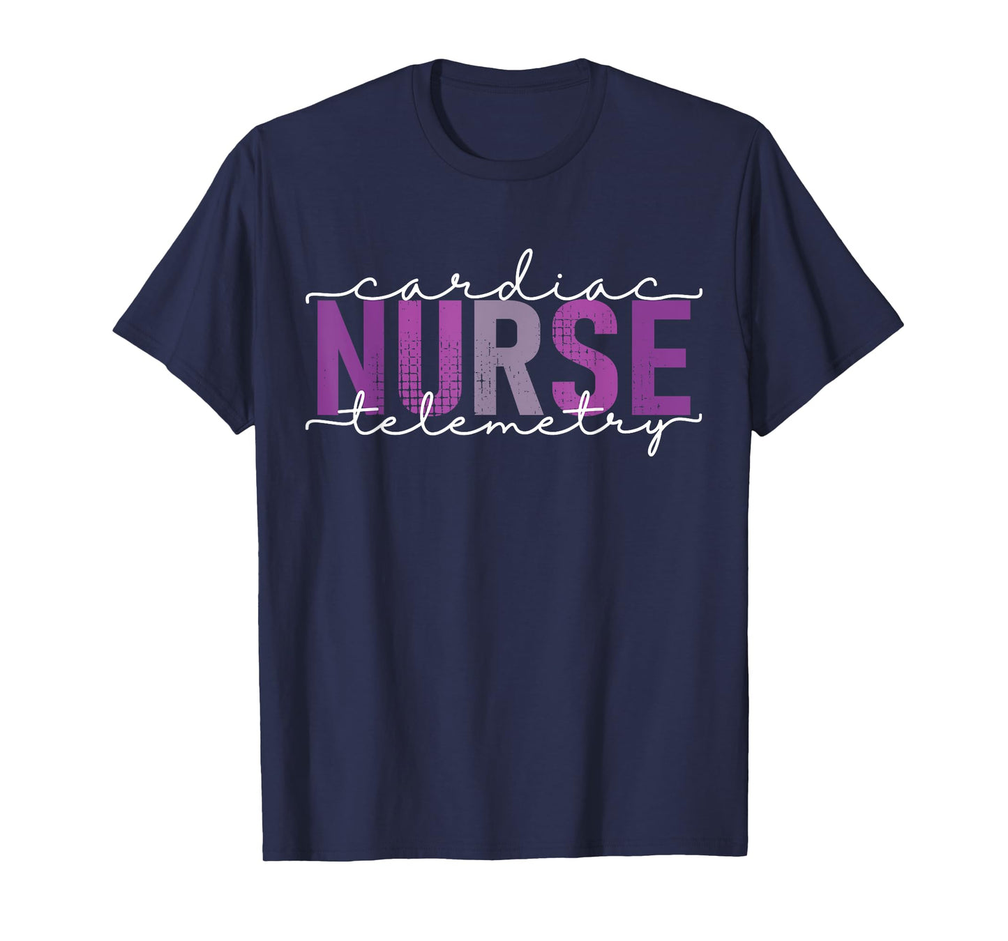 Cardiac Telemetry Nurse Practitioner Heart Nursing PCU Nurse T-Shirt