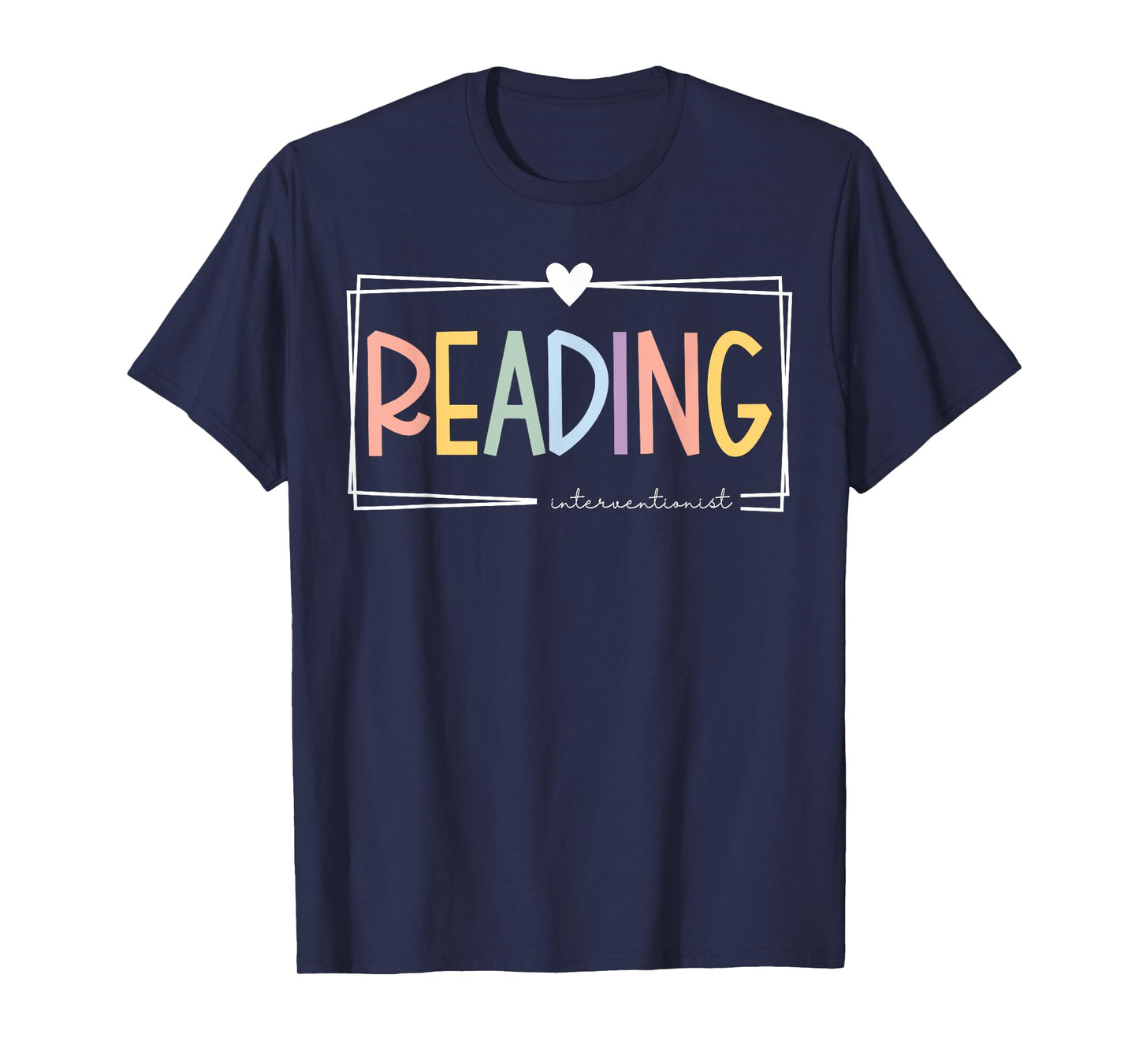 Retro Reading Interventionist Reading Specialist Team T-Shirt
