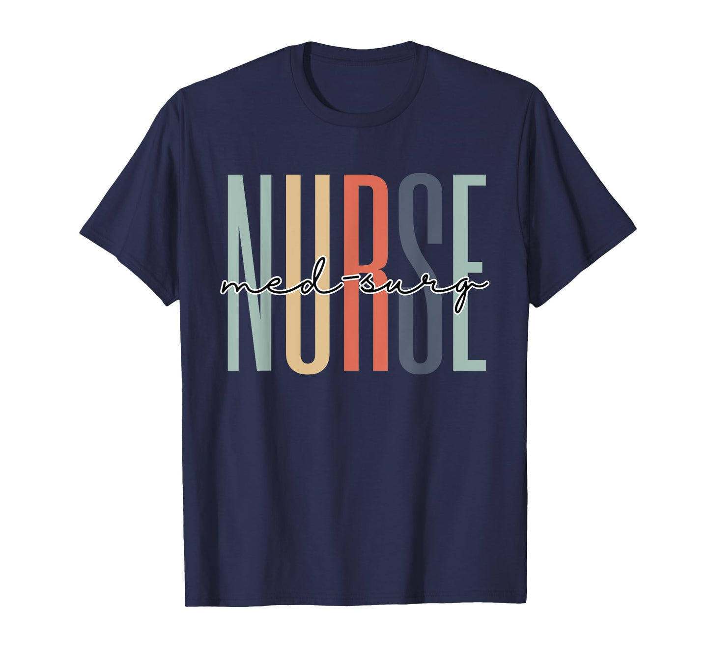 Med-Surg Nurse Appreciation RN Registered Nurse Grad Retro T-Shirt