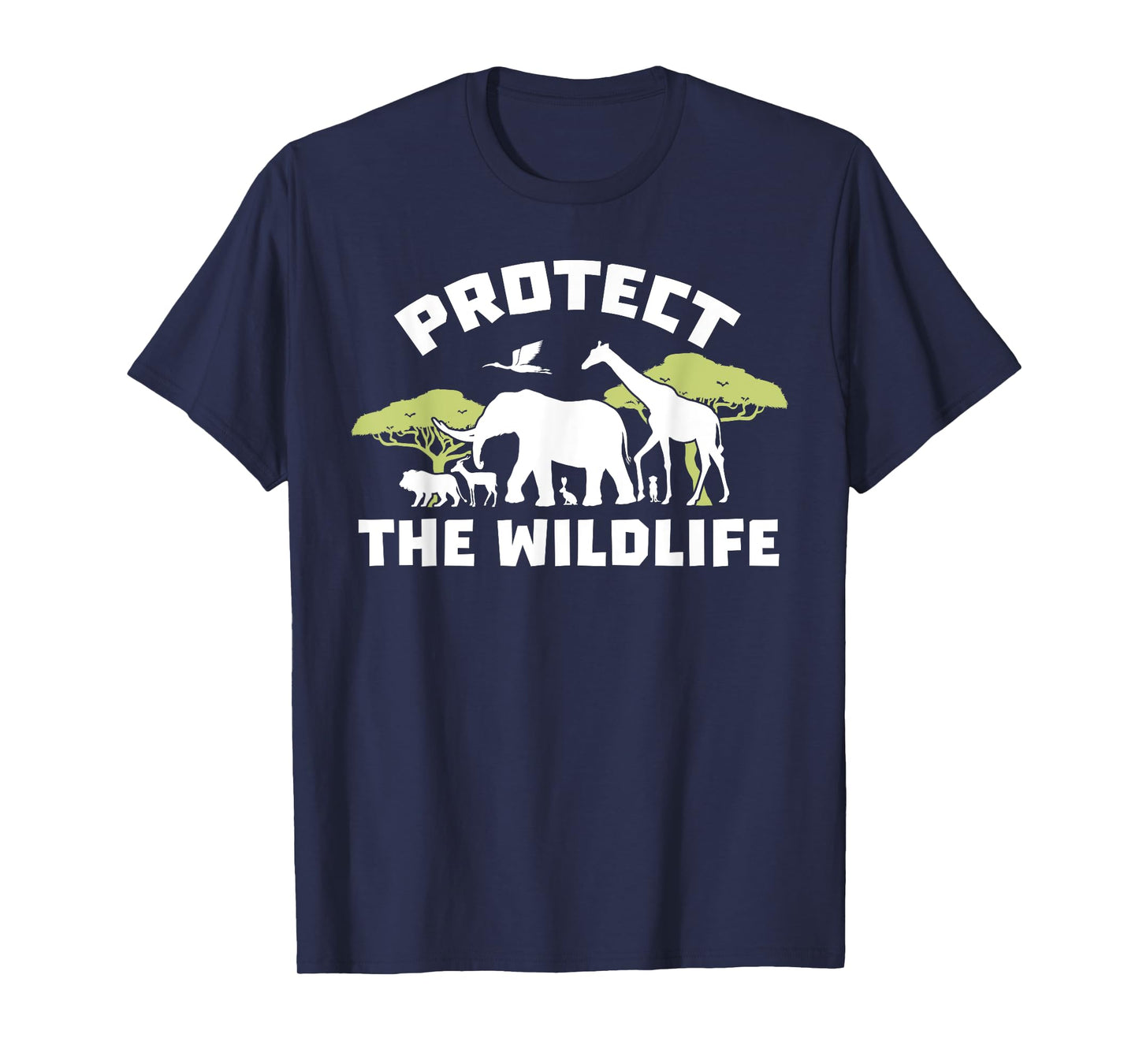 Funny Endangered Wild Animals Protect The Wildlife Safari T-Shirt