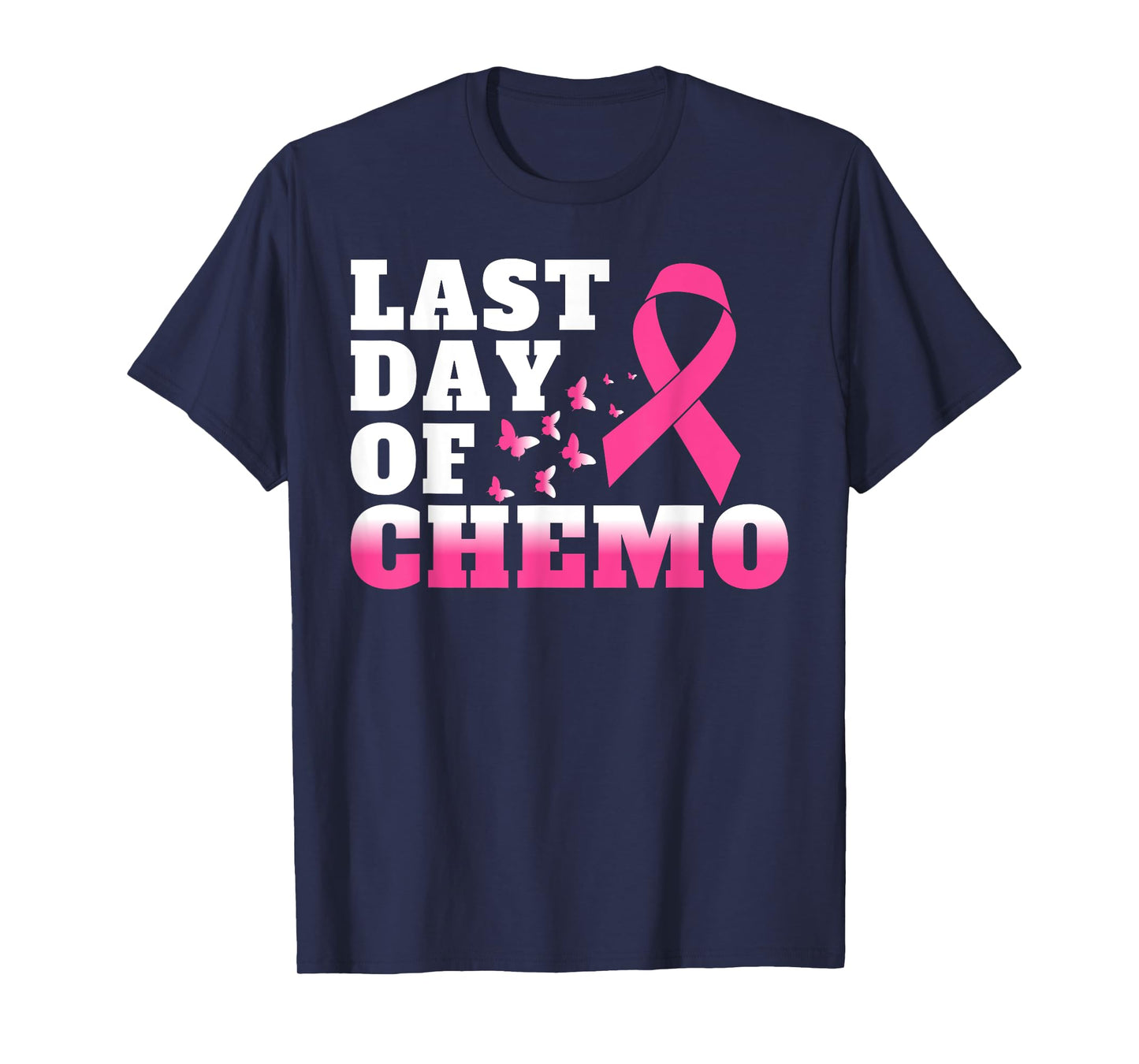 Done Last Day Of Radiation Chemo Breast Cancer Love Heart T-Shirt