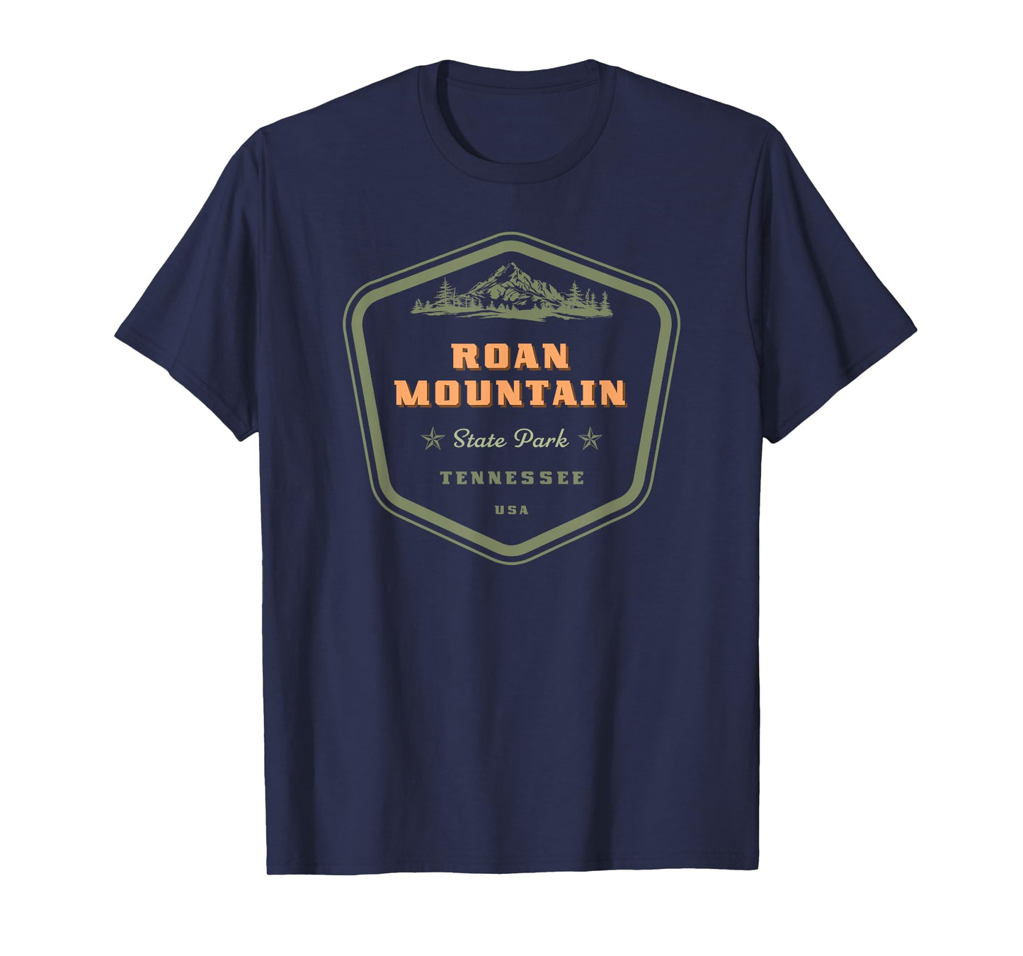 Roan Mountain State Park Tennessee Retro Vintage T-Shirt