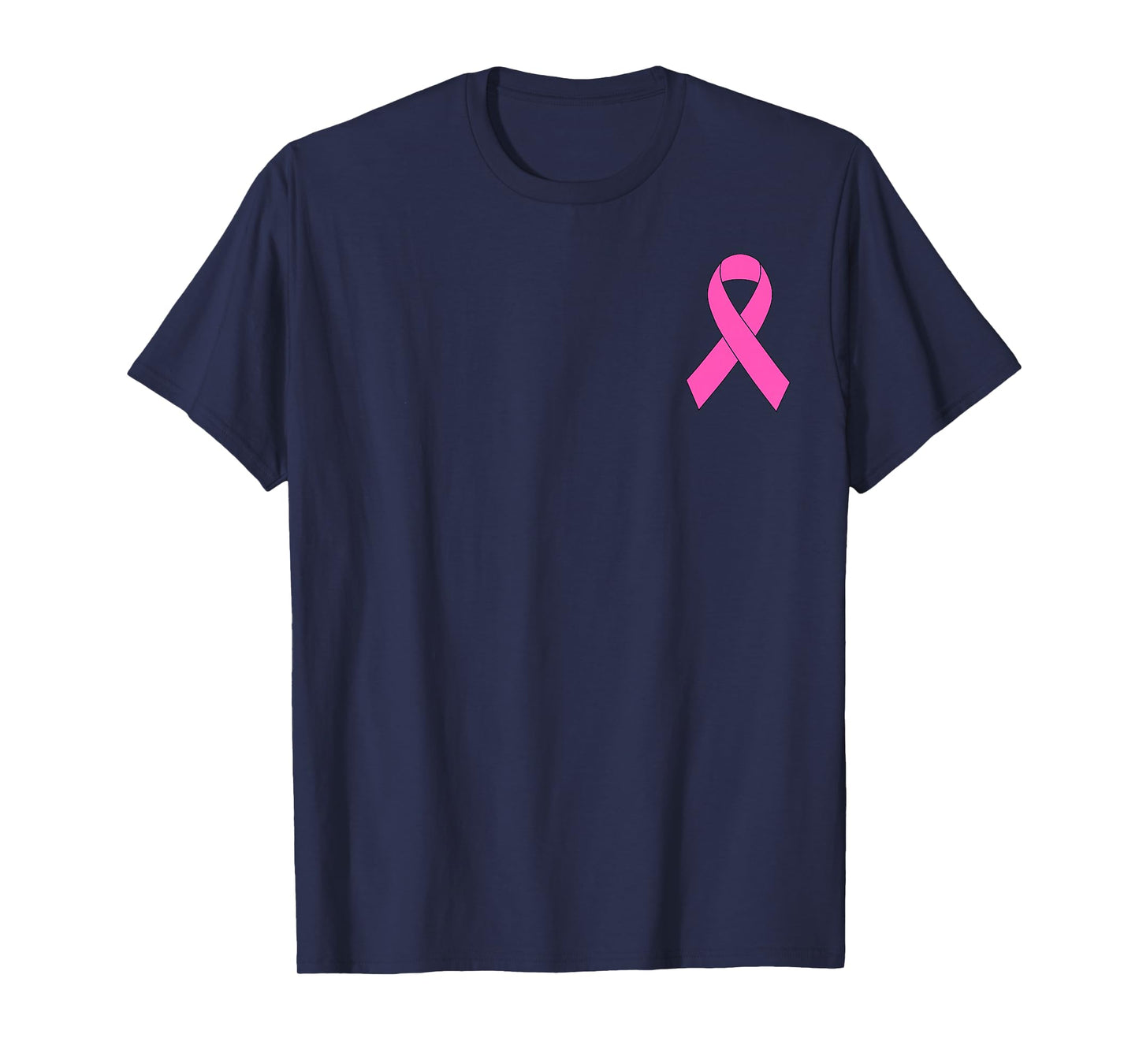 Cute Pink Ribbon Breast Cancer Awareness Women Men Kids T-Shirt