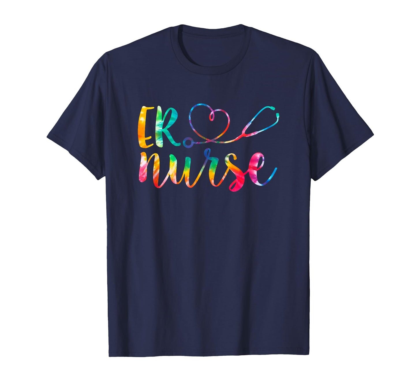 Tie Dye Emergency Nurse ER Nurse Emergency Nurse T-Shirt