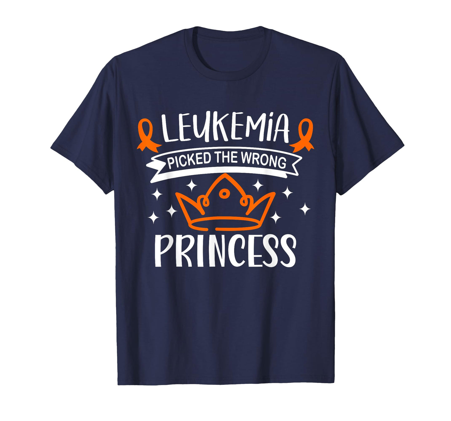 Leukemia Picked The Wrong Princess Leukemia Awareness Month T-Shirt