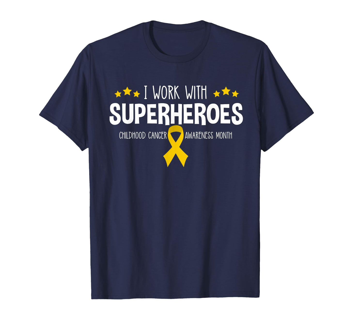 Pediatric Oncology Tshirt RN Nurse Oncologist Ribbon T-Shirt