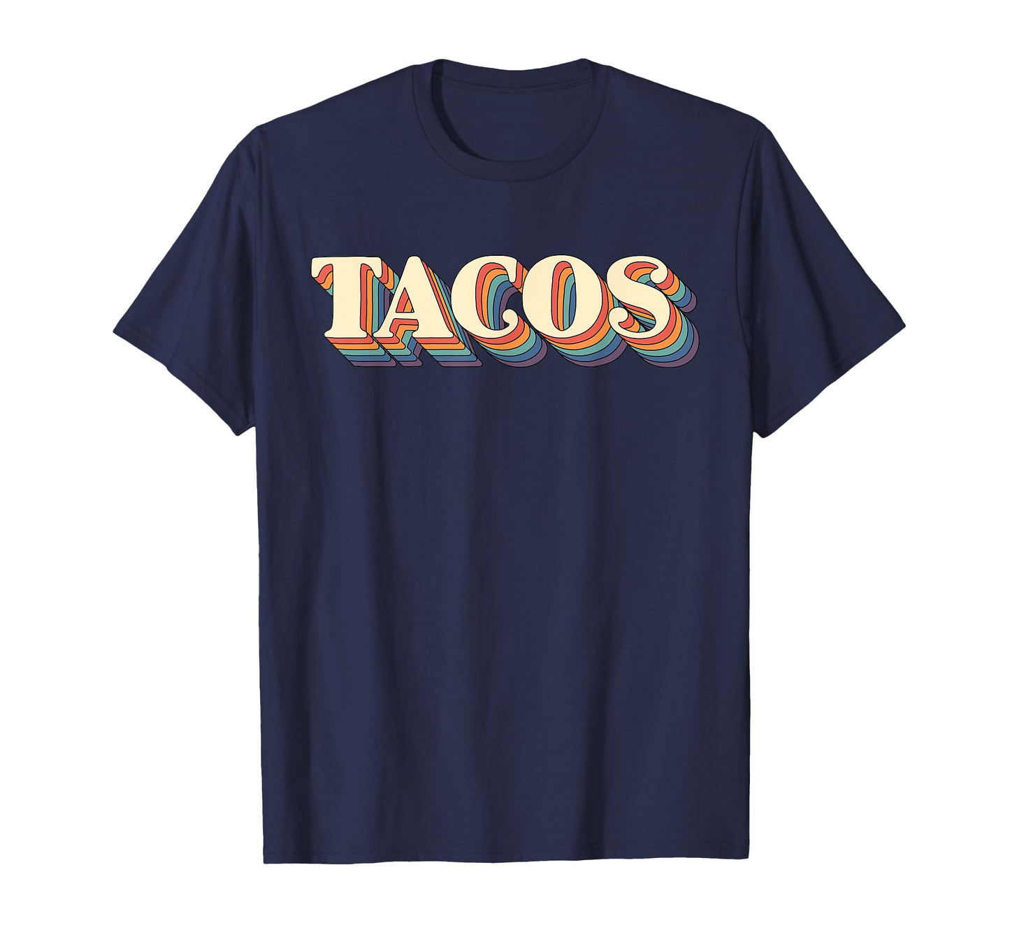 Retro Taco Gift Fiesta Lovers Vintage Taco Shirts For Women T-Shirt