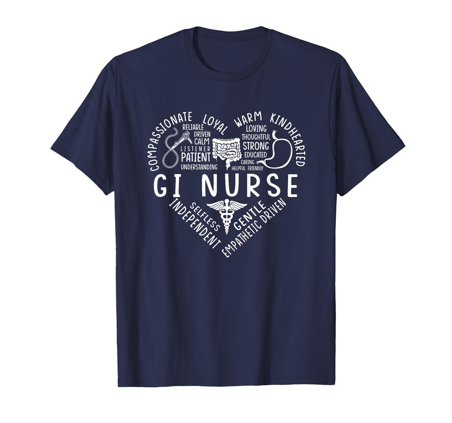 Gastroenterology Nurse GI Nurse Endoscopy Colonoscopy T-Shirt