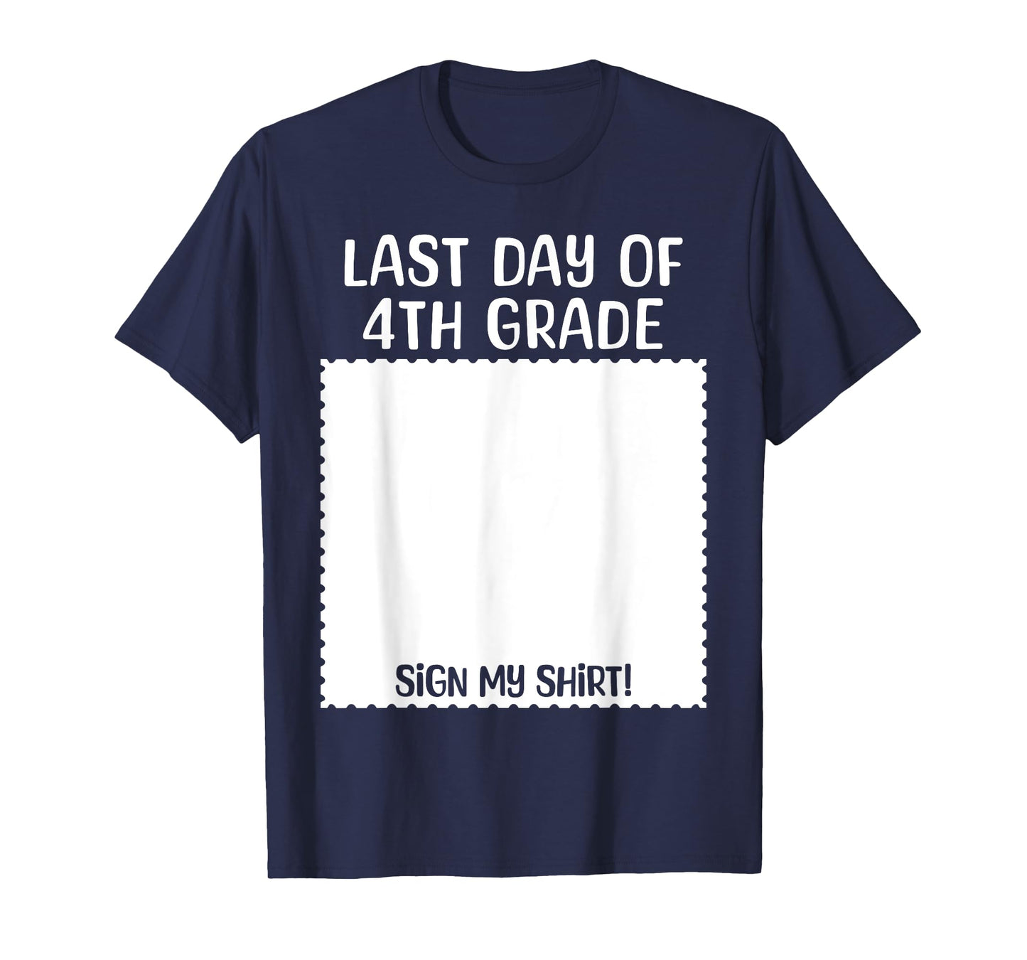 Bruh It's My Last Day of 4th Grade Funny Graduation Sign My T-Shirt