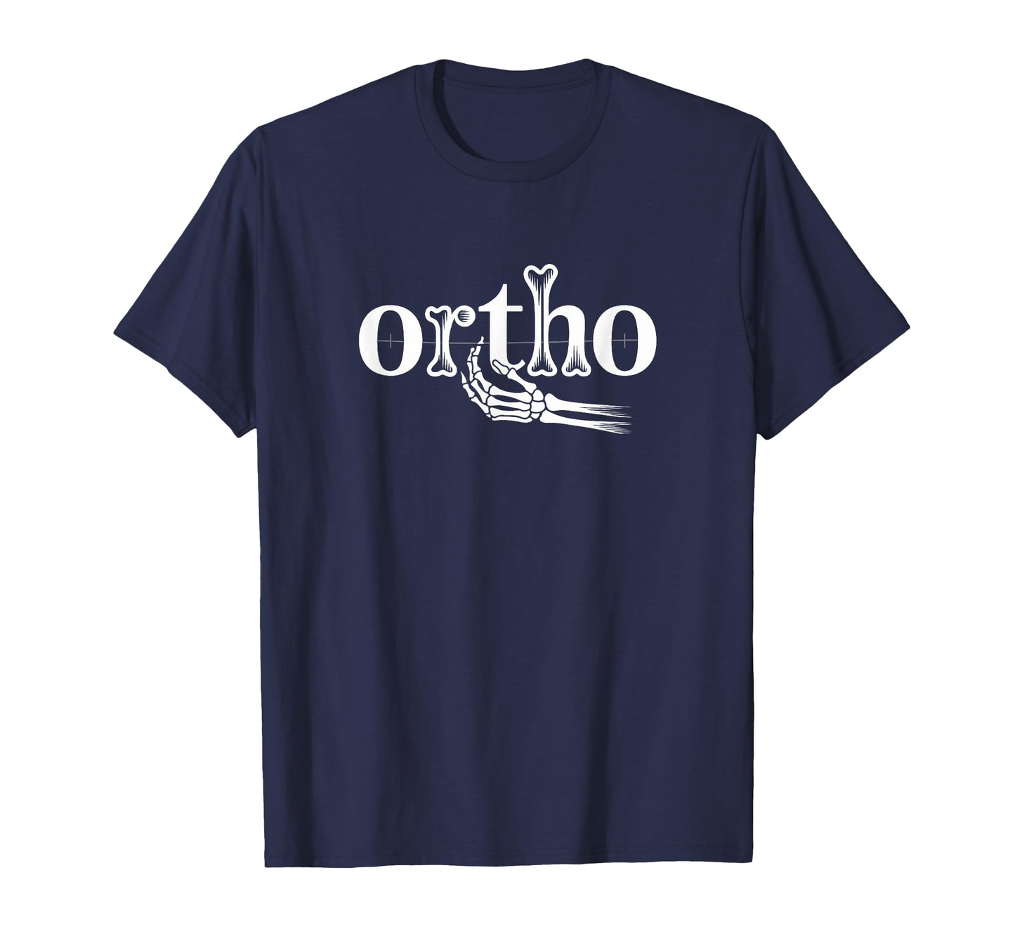 Funny Orthopedic Doctor Halloween Bones Skeleton Graphic T-Shirt