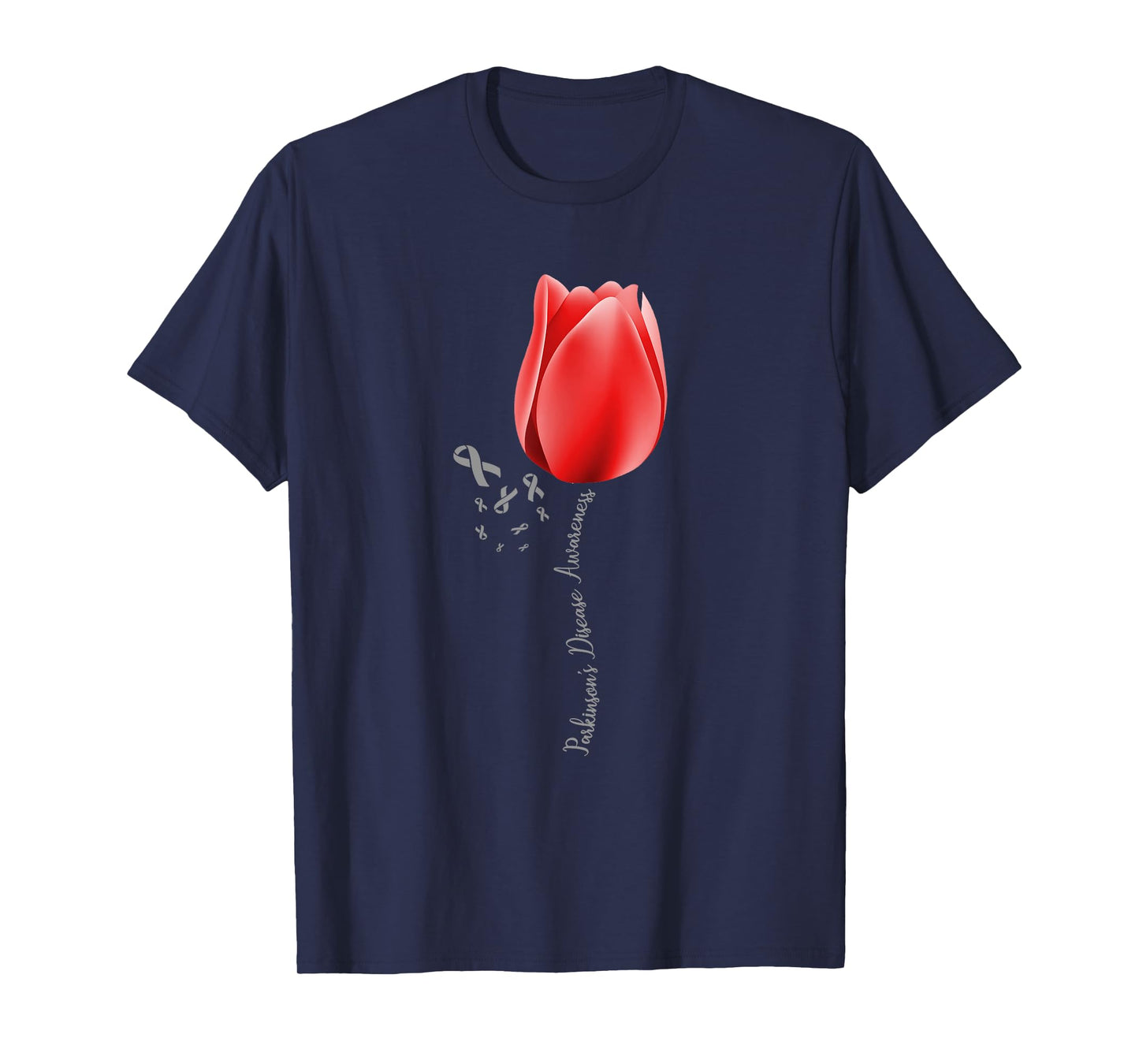 Parkinson Disease Awareness Tulip April Month Pretty Tee T-Shirt