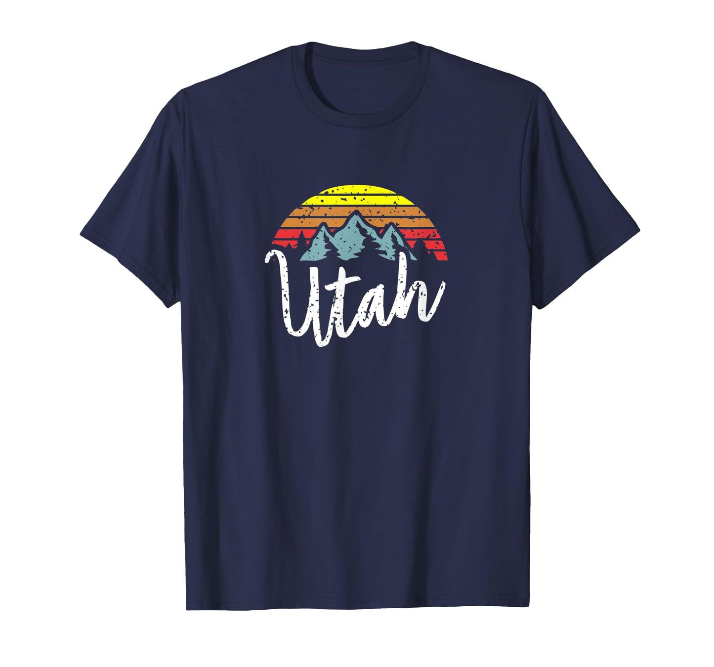 Utah Retro Eighties Style Mountains Design, Great Gift T-Shirt