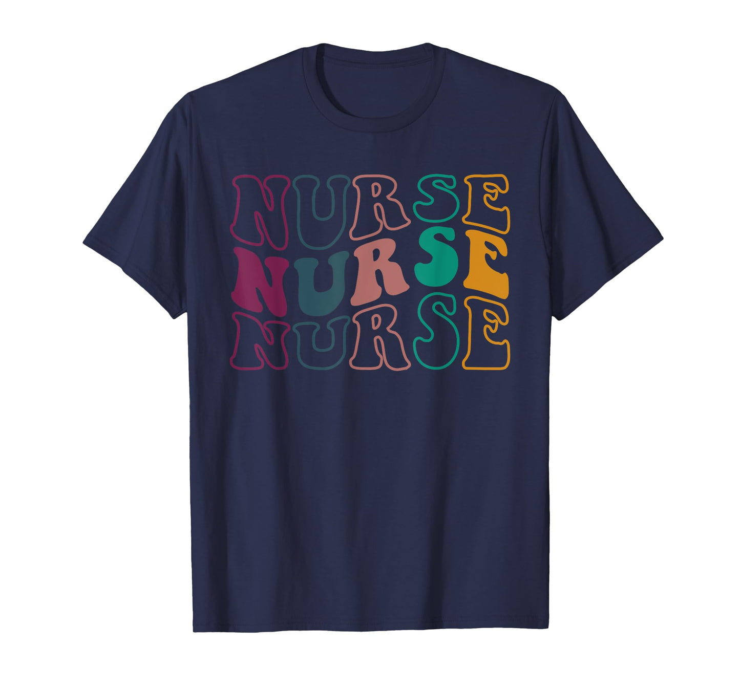 Retro Future Nurse Life for Registered Nurse Tee Nurse's Day T-Shirt