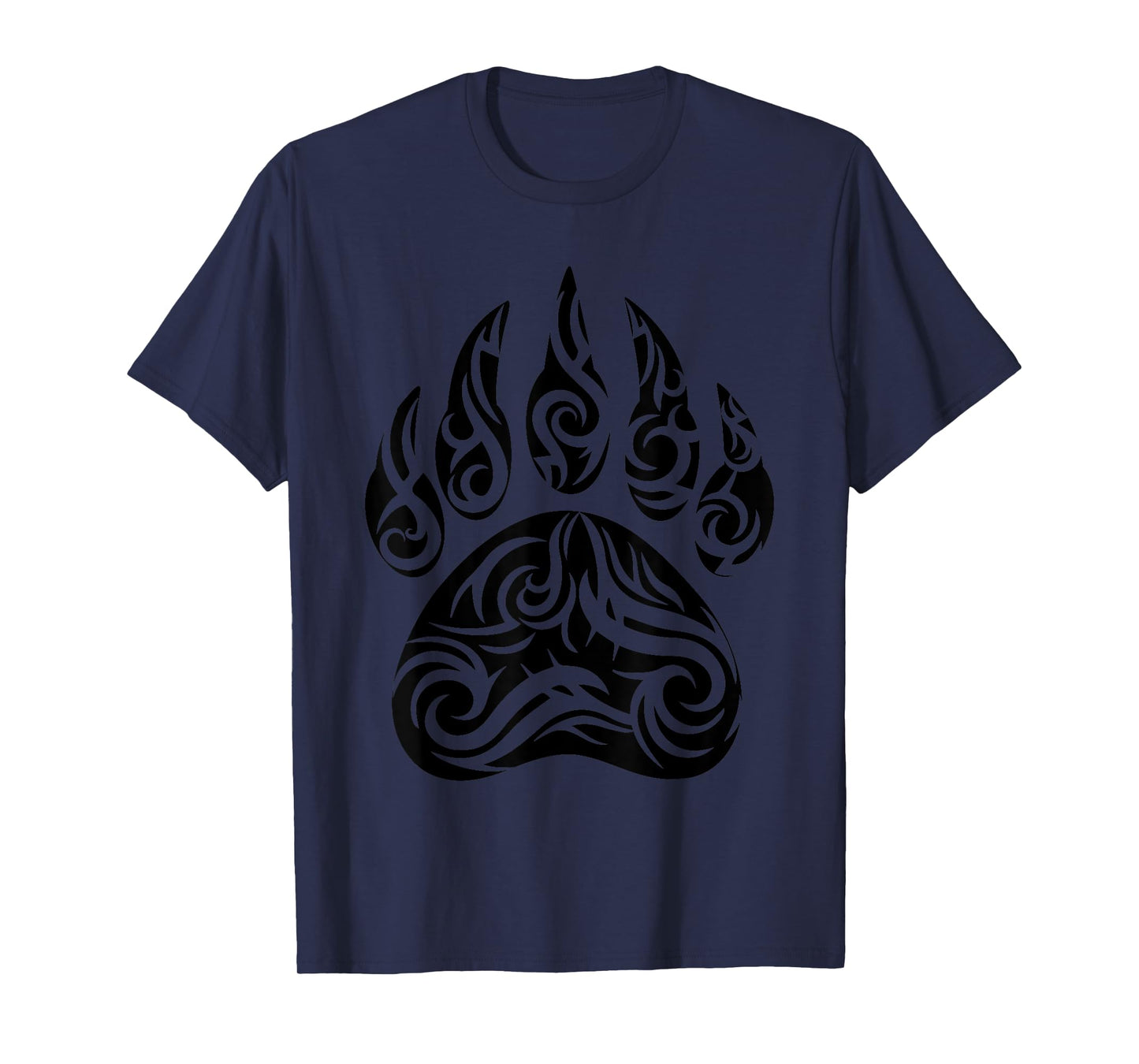 Native American Bear Paw Funny Spirit Animal Gift Men Women T-Shirt