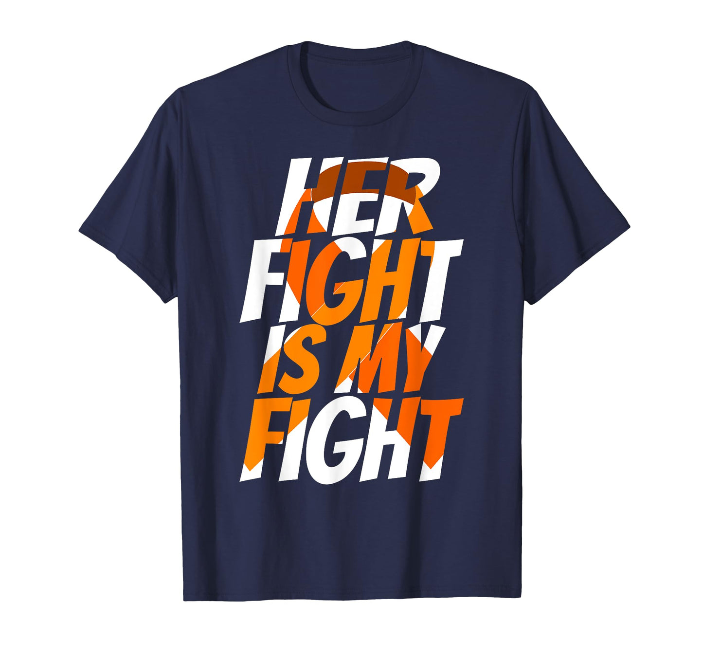 Orange Ribbon for Her Products Leukemia Awareness T-Shirt