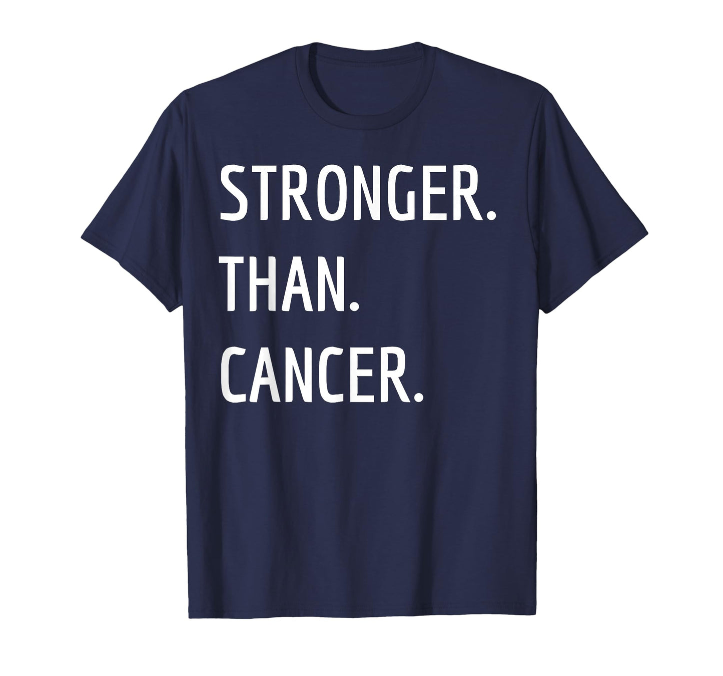 Stronger Than Cancer Awareness Chemo Survivor Gift T-Shirt
