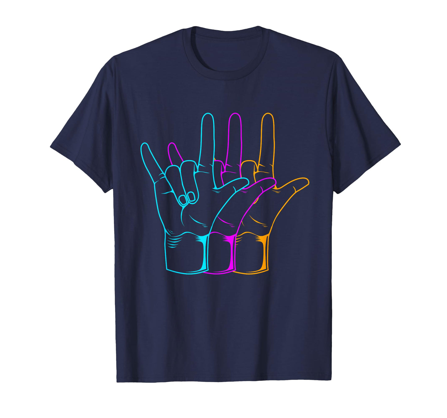 American Sign Language I Love You ASL T-Shirt
