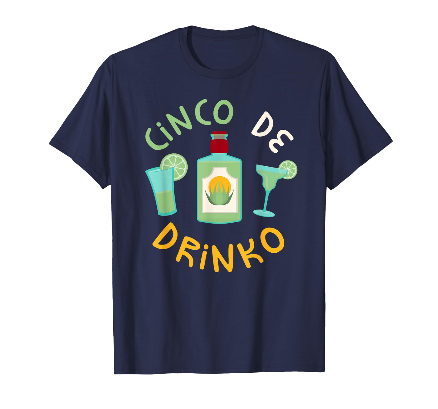 Cinco De Drinko Shirt Men Women Cinco De Mayo Party T-Shirt