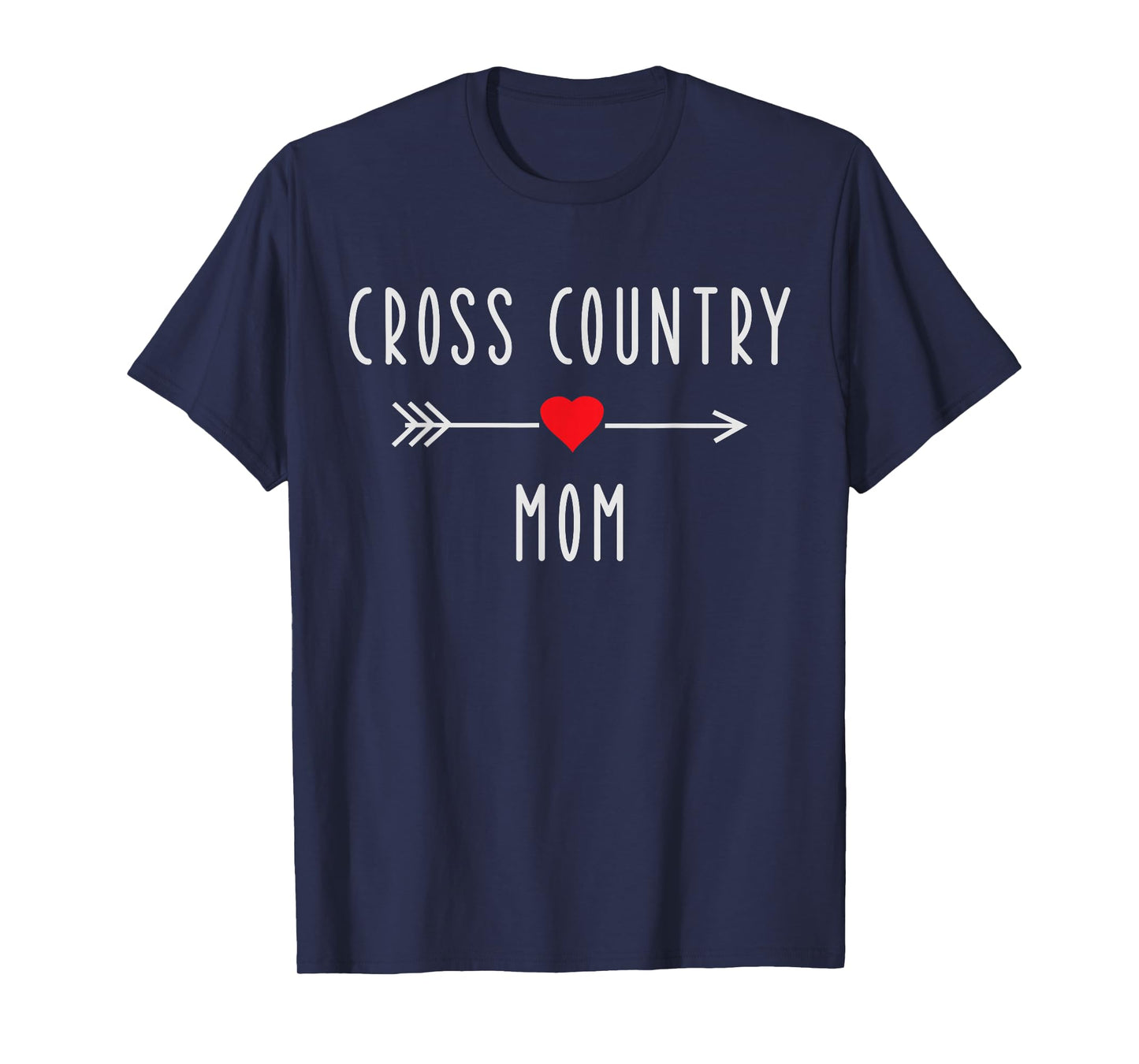 Cross Country Mom Womens Funny Running XC Runner Mom Gift T-Shirt