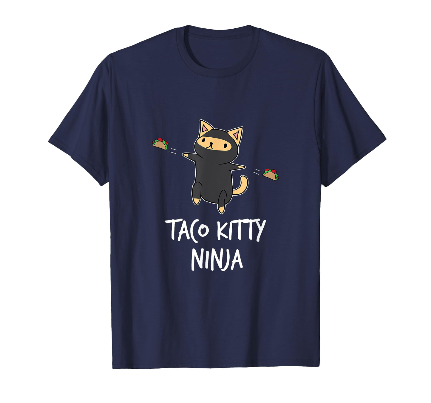 Taco Kitty Ninja - Funny Cat T-Shirt Men Women Girls Kids T-Shirt
