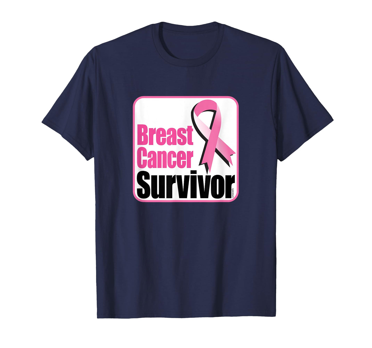 Breast Cancer Survivor - Awareness Walk Campaign Pink Ribbon T-Shirt