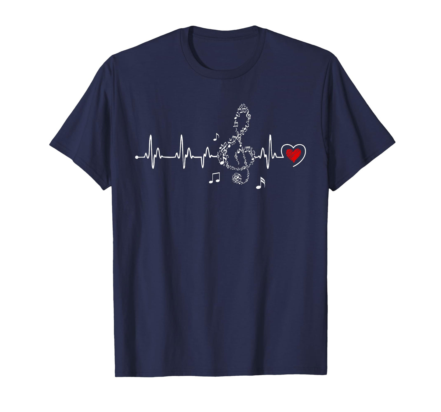 Music Heartbeat Clothing for Music Lovers T-Shirt
