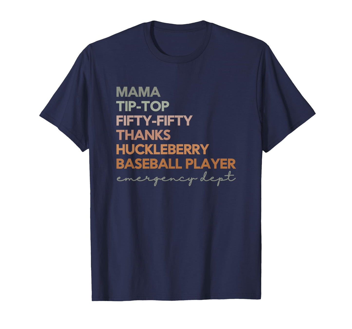 NIH Stroke Scale Emergency Department ER Nurse ER Doctor T-Shirt