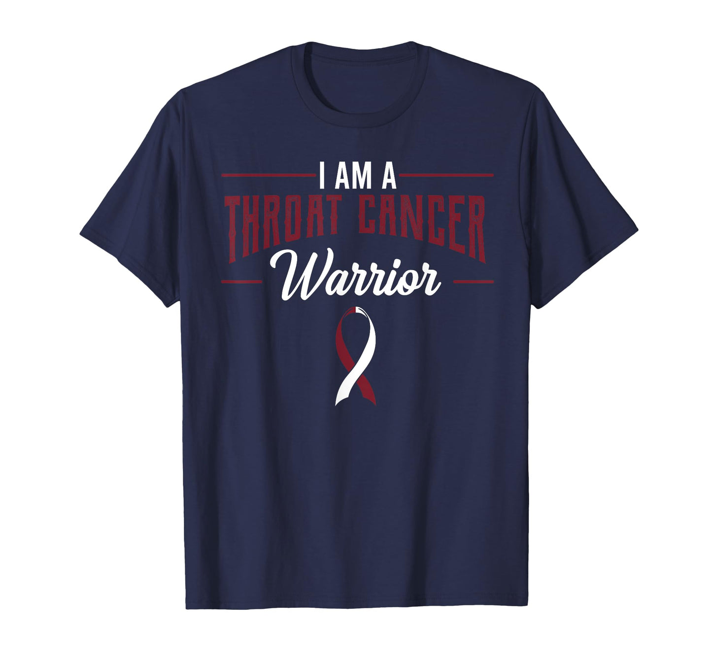 Throat Cancer Warriors Awareness Supporters Pharynx Neck T-Shirt