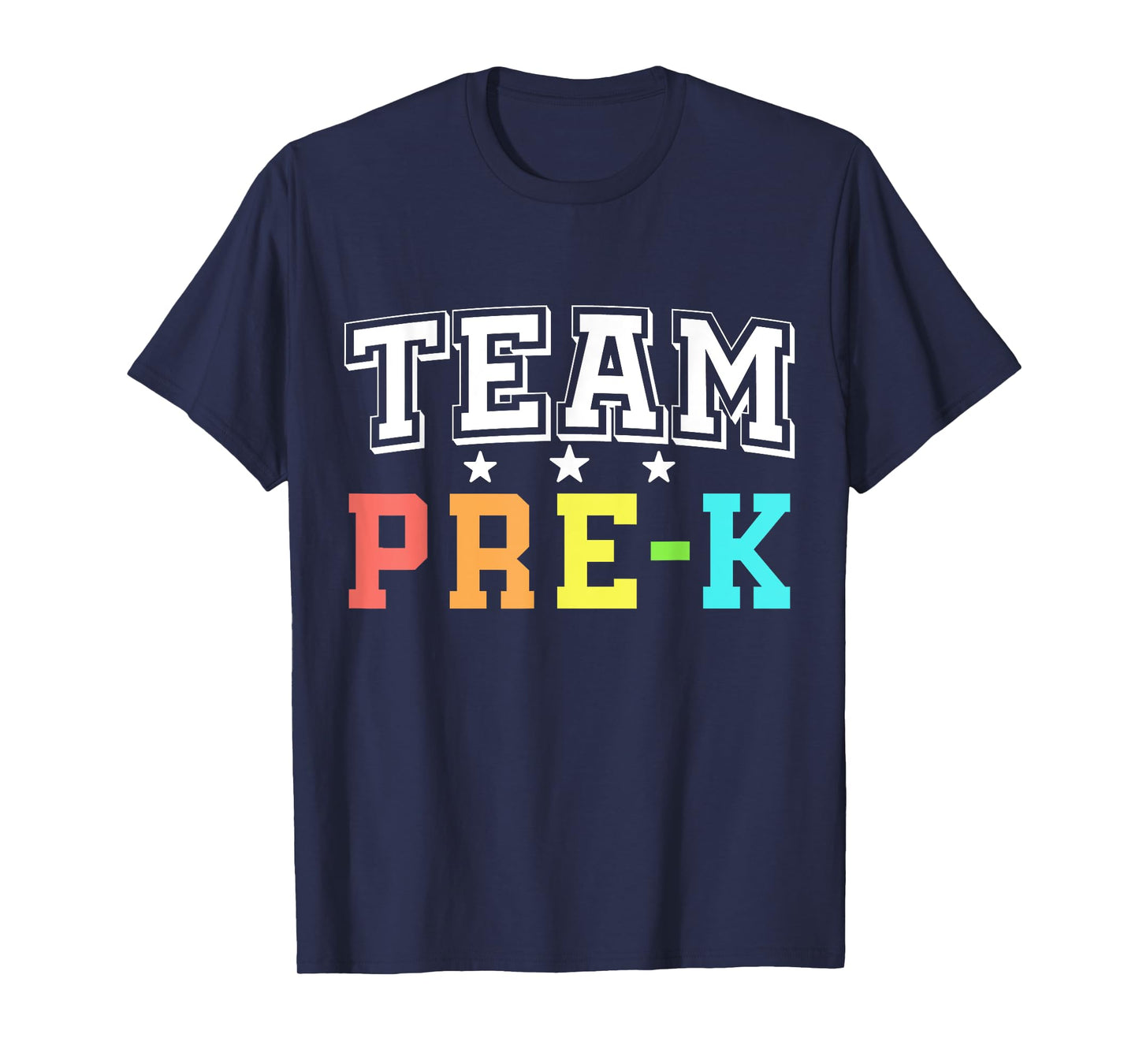 Teachers Team Pre-K First Day of School Pre K Preschool Kids T-Shirt