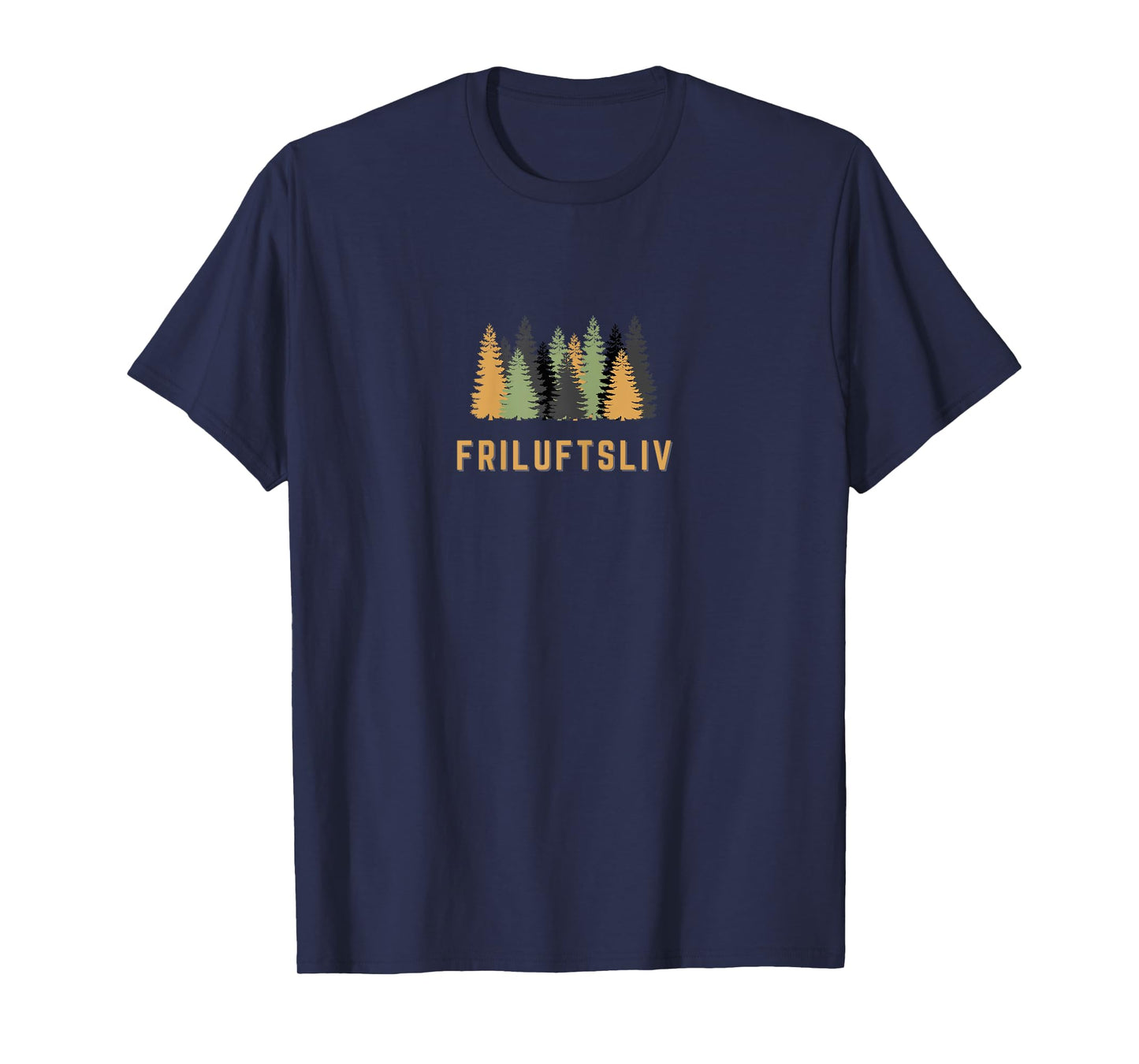 Friluftsliv Nordic Outdoor Living Scandinavian Life Hygge T-Shirt