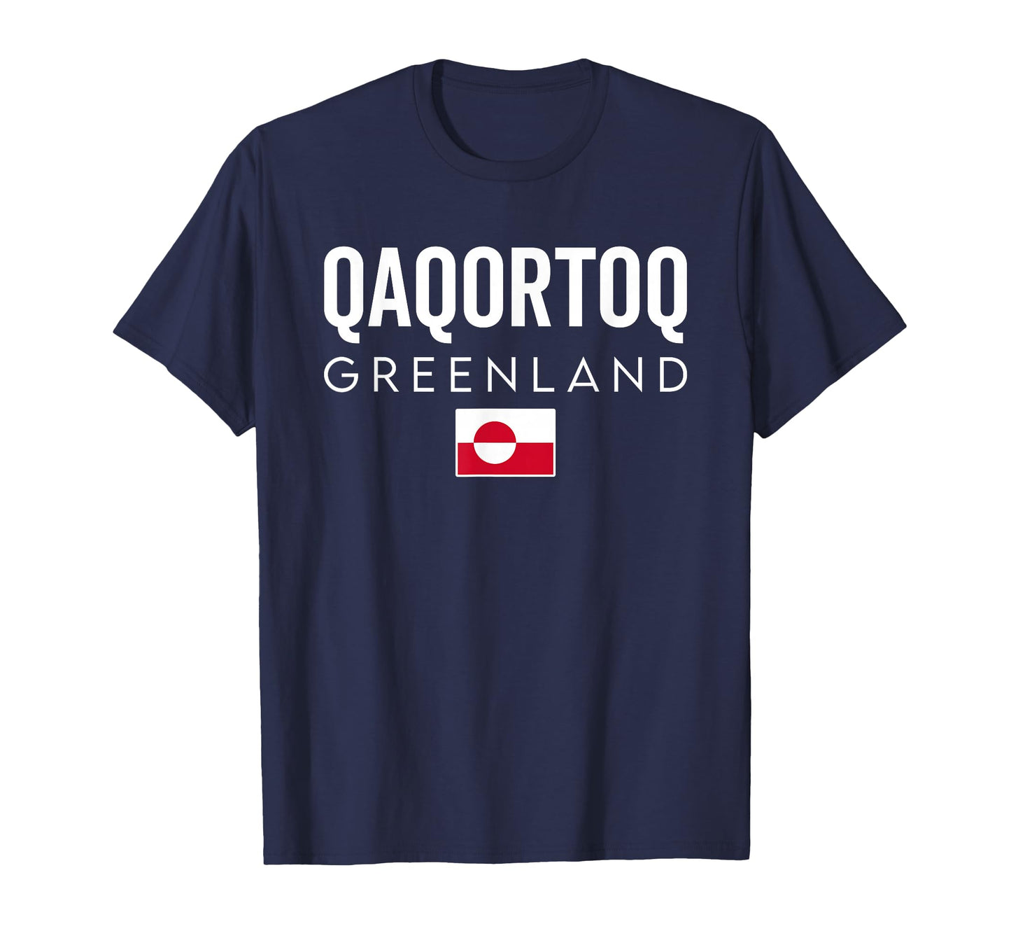 Qaqortoq Greenland Flag Vacation Travel Souvenir T-Shirt