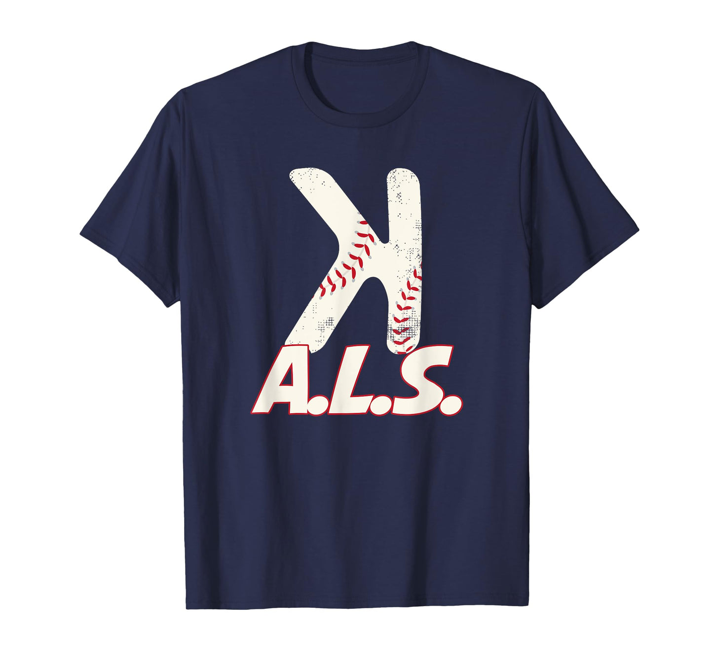 StriKe Out ALS T-Shirt Trendy Baseball Shirt To Support T-Shirt