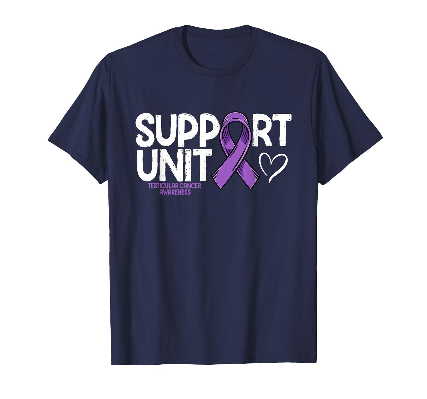 Testicular Cancer Support Unit Testicular Cancer Awareness T-Shirt