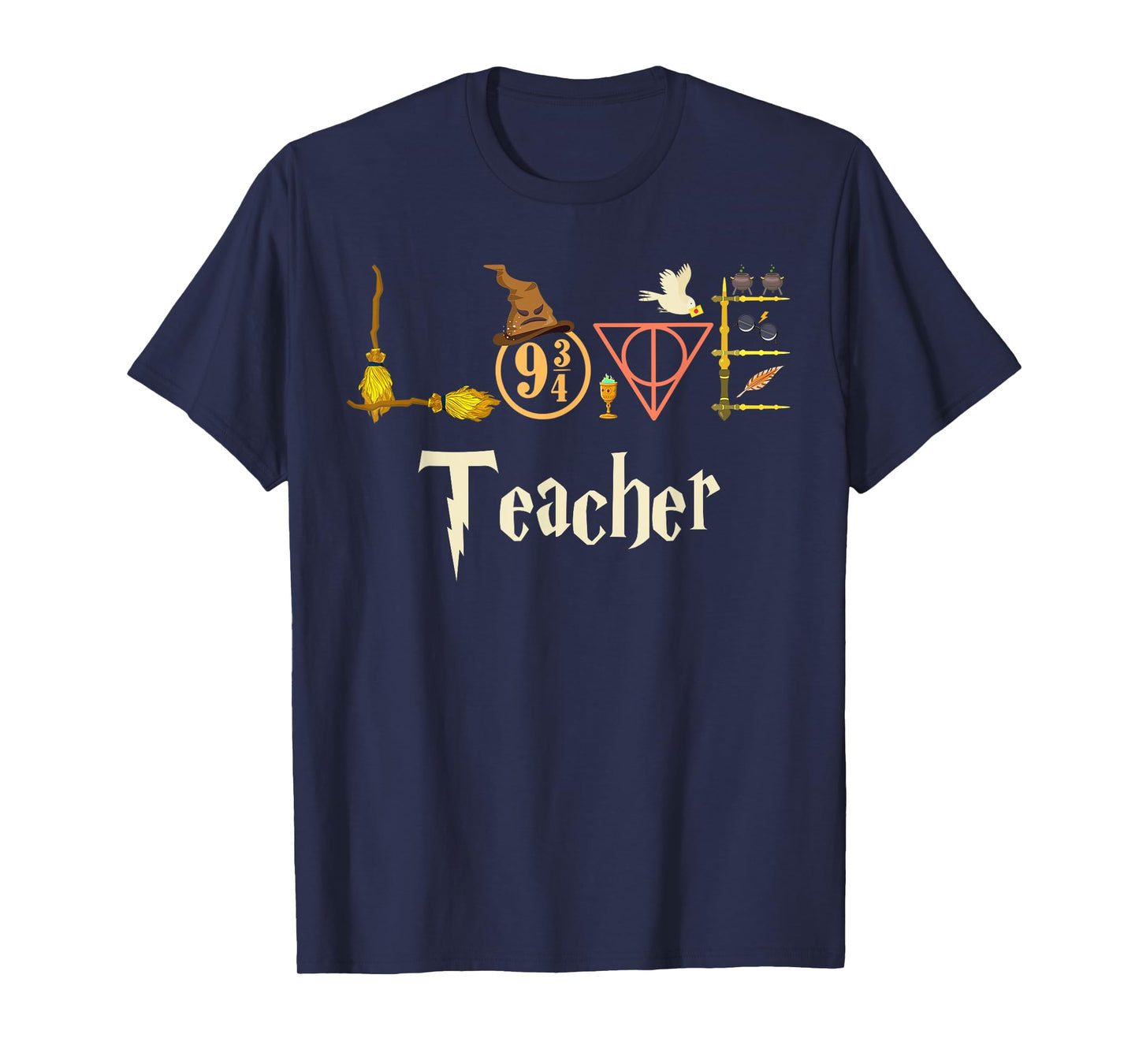 Love Teacher Wizards Back To School Halloween T-Shirt