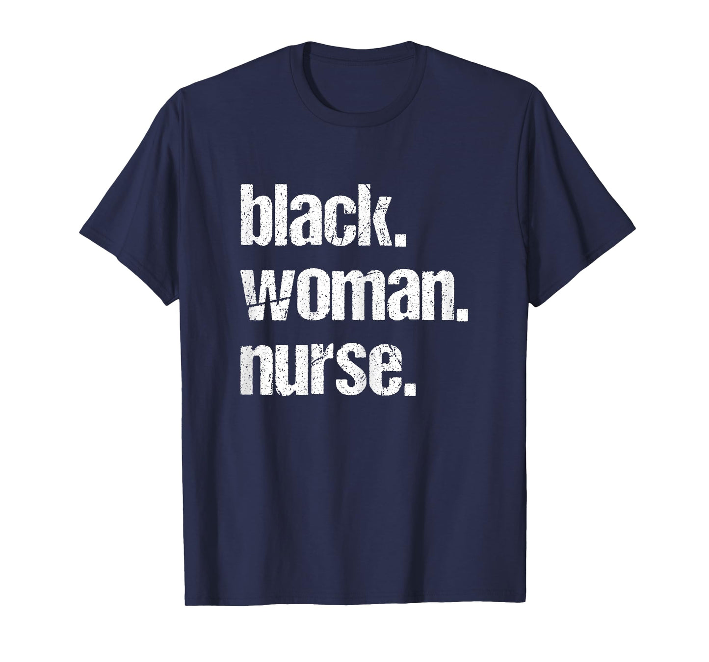 Black Women Nurse T-Shirt