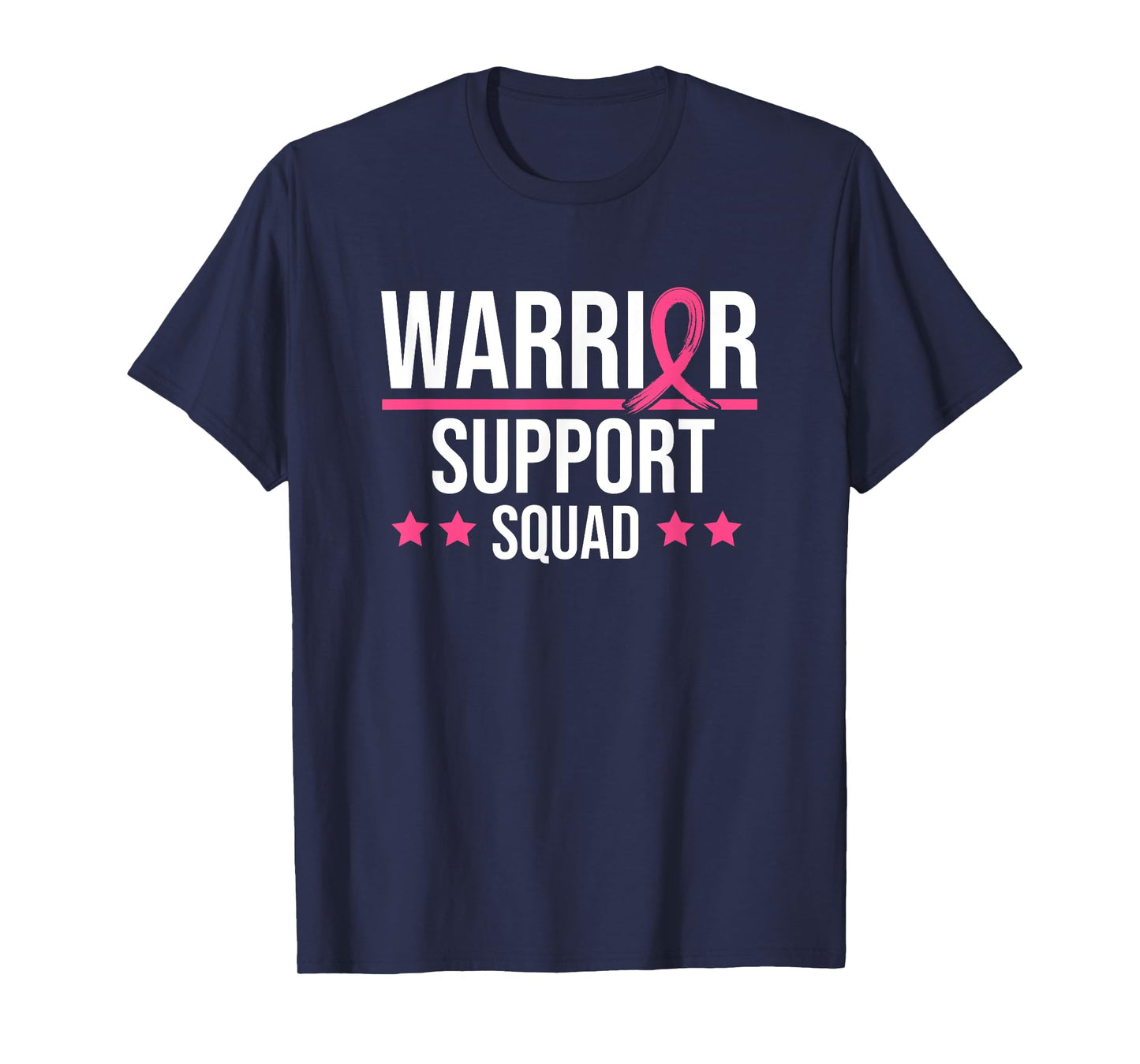 Breast Cancer Support Squad Pink Ribbon T-Shirt