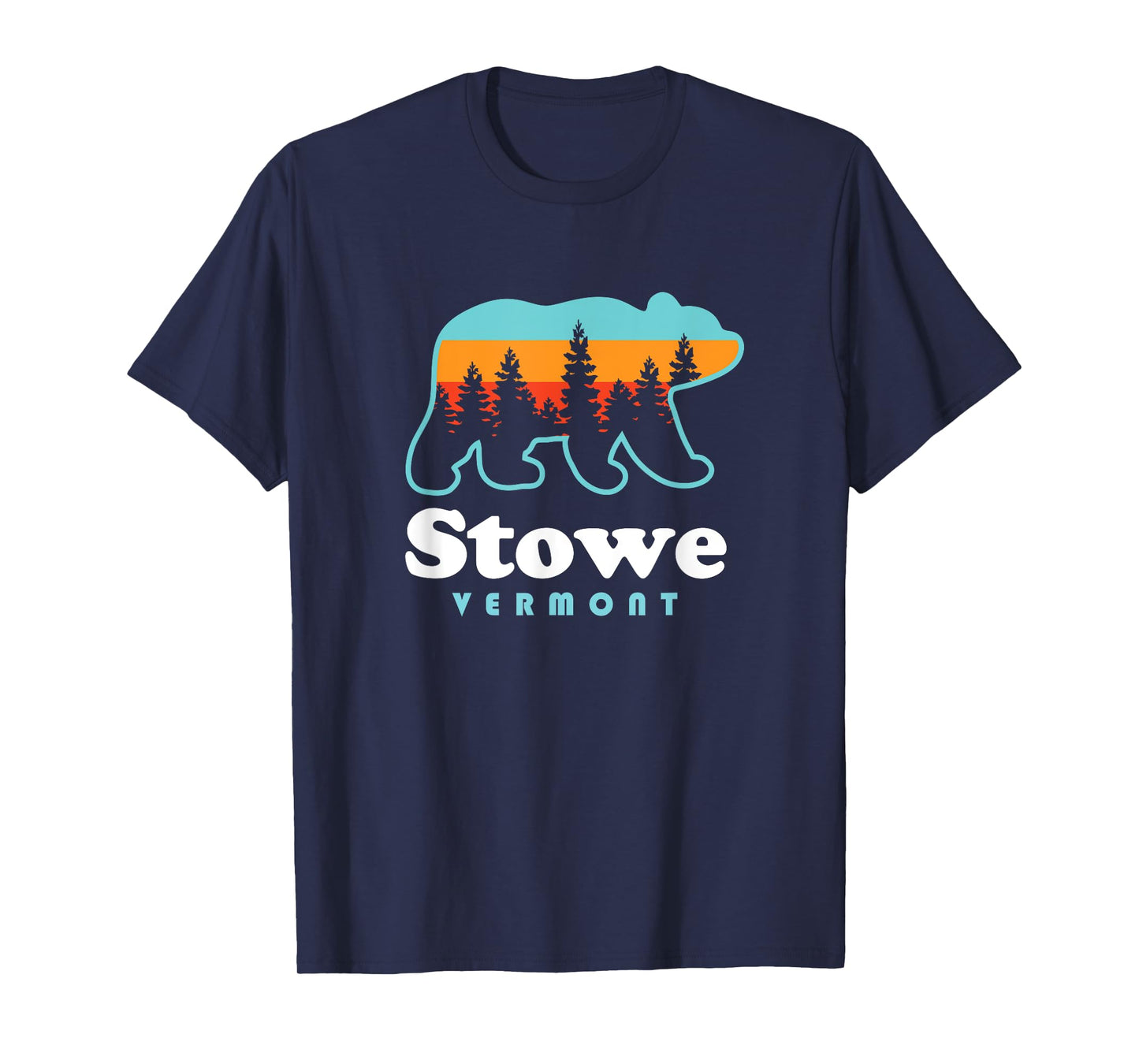 Stowe Vermont Bear Stowe VT T-Shirt