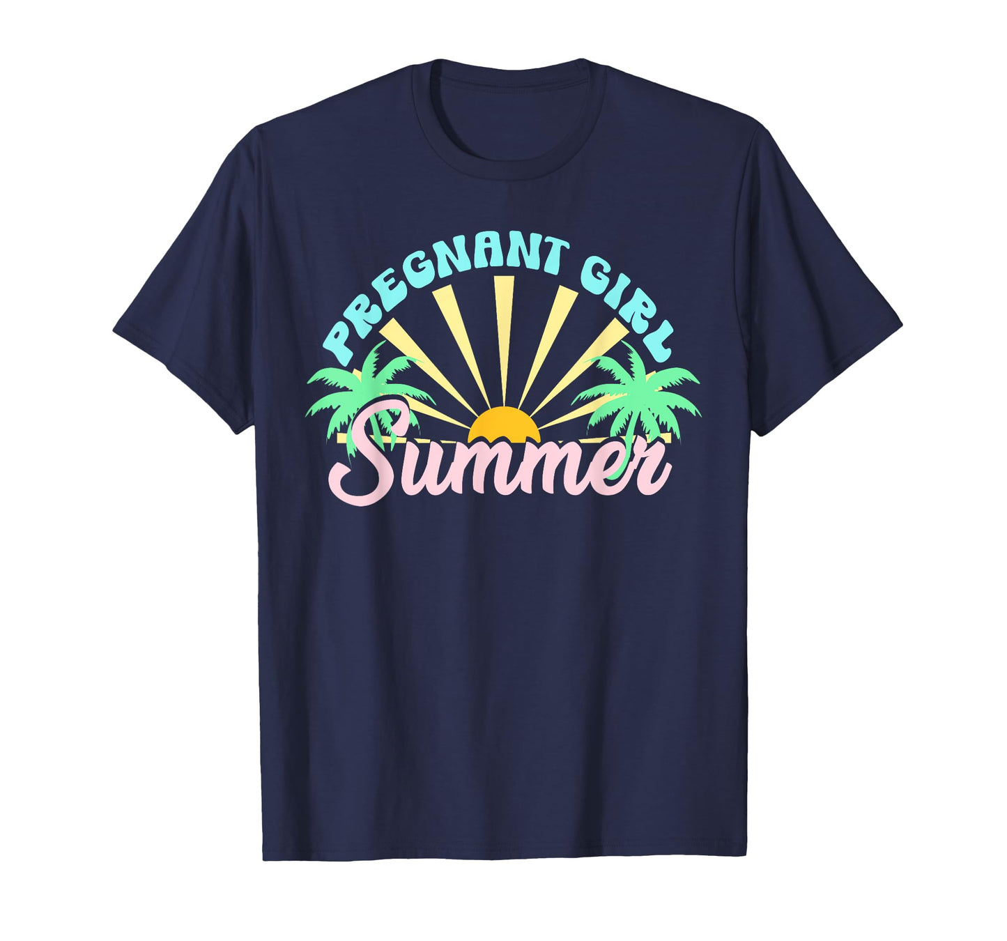 Pregnant Girl Summer T-Shirt