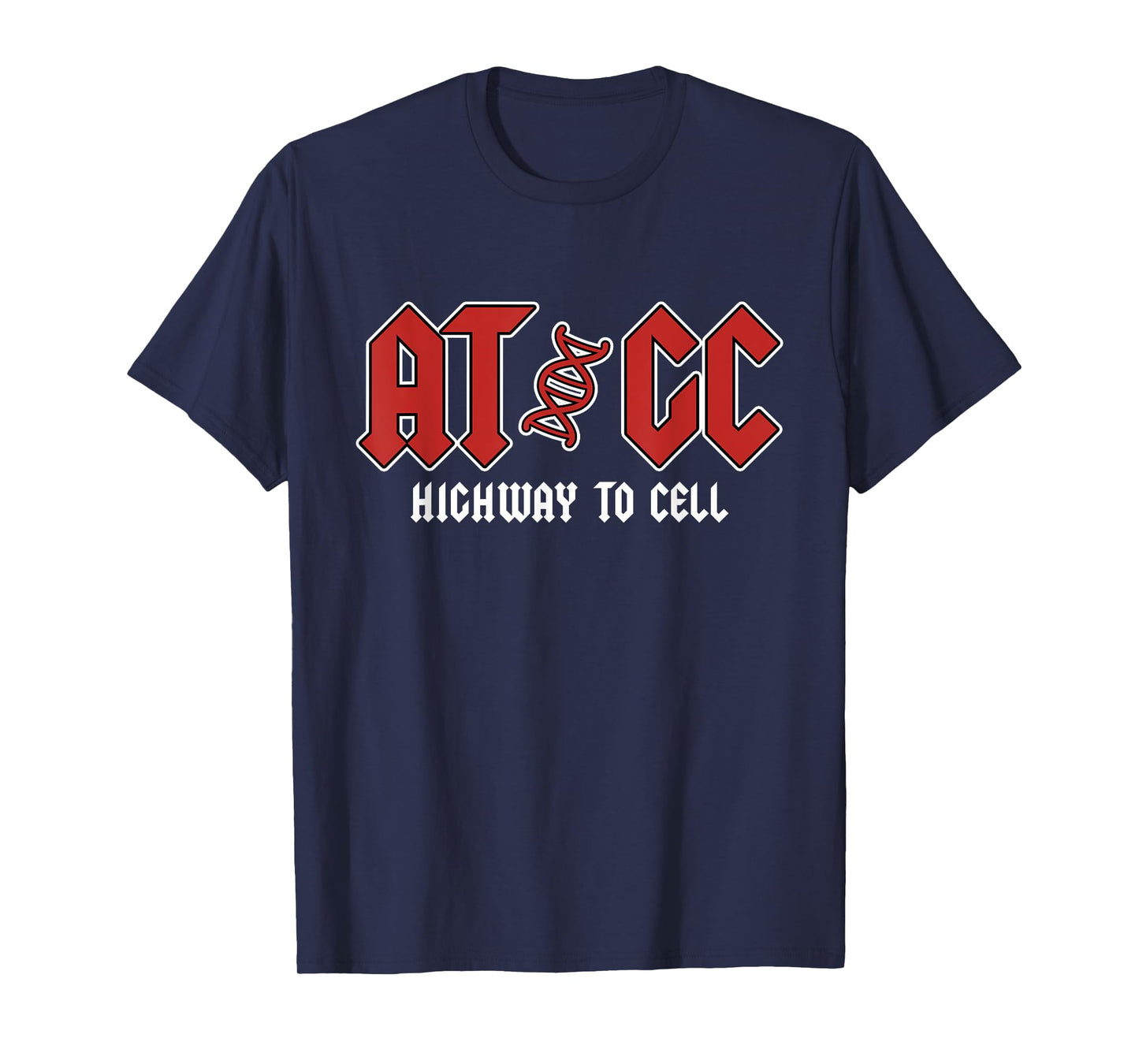 AT/GC - Funny Teacher Student Biology T-Shirt