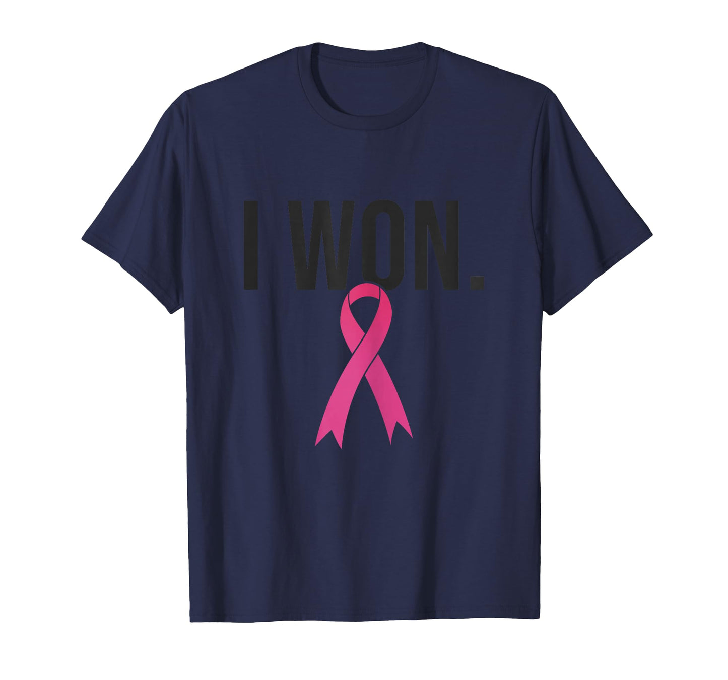 I Won Breast Cancer Survivor Awareness Month, Pink Ribbon T-Shirt