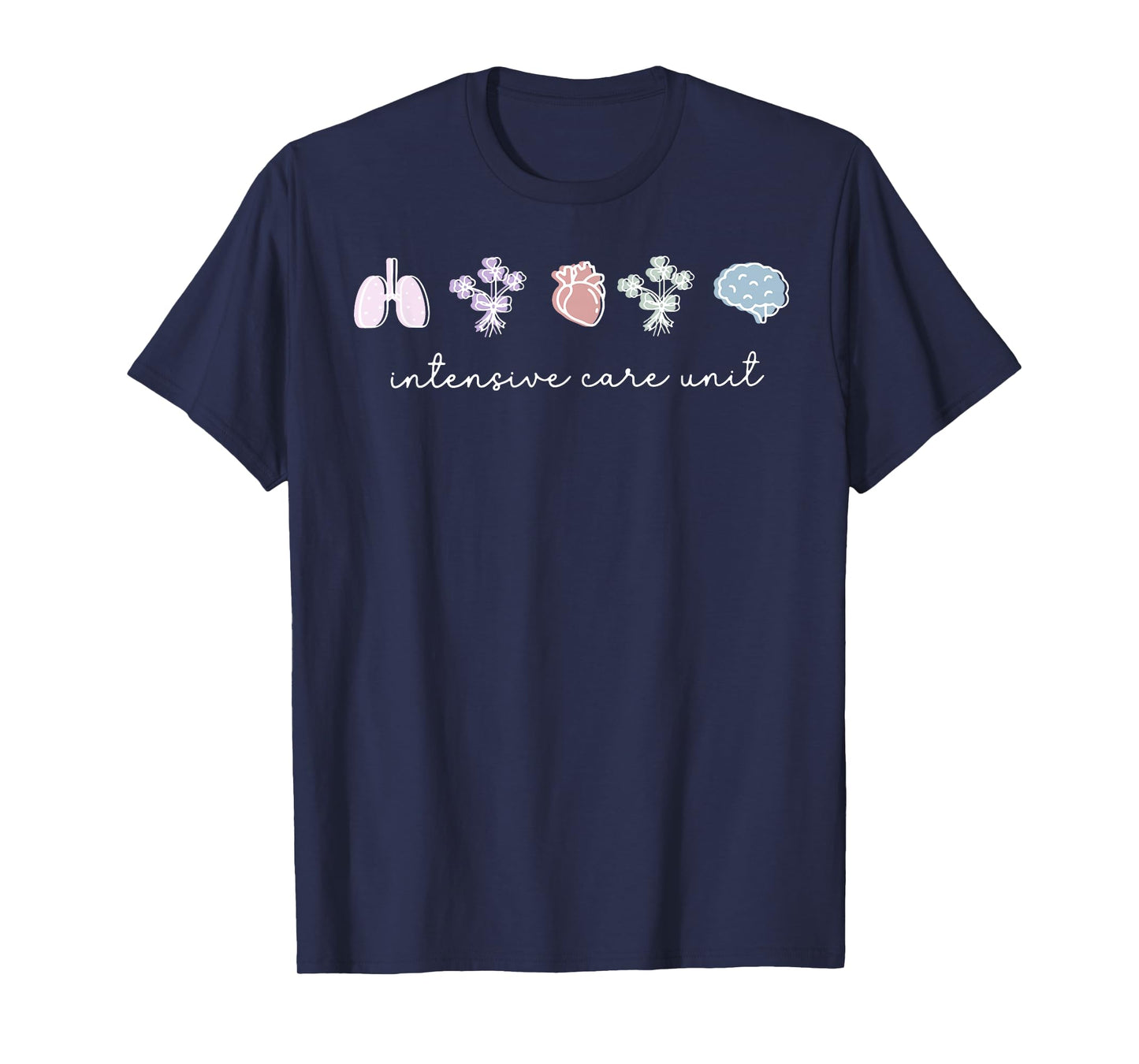 ICU Nurse ICU Intensive Care Unit CAN CMA MICU NICU Love T-Shirt