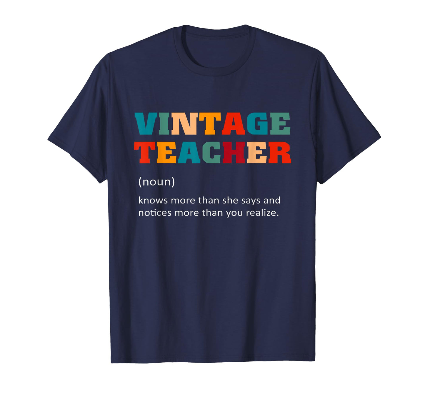 Vintage Teacher Definition Teaching T-Shirt