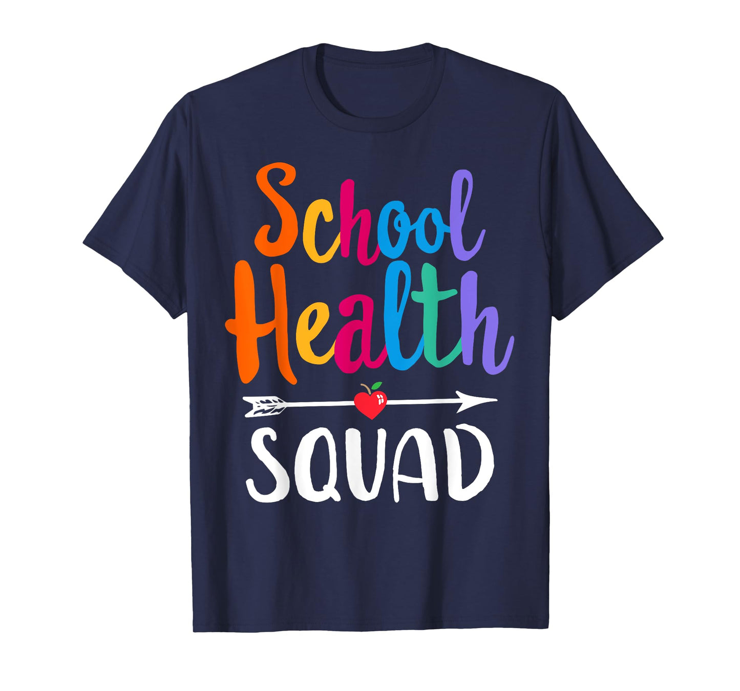 Elementary School Nurse Back To School School Health Squad T-Shirt
