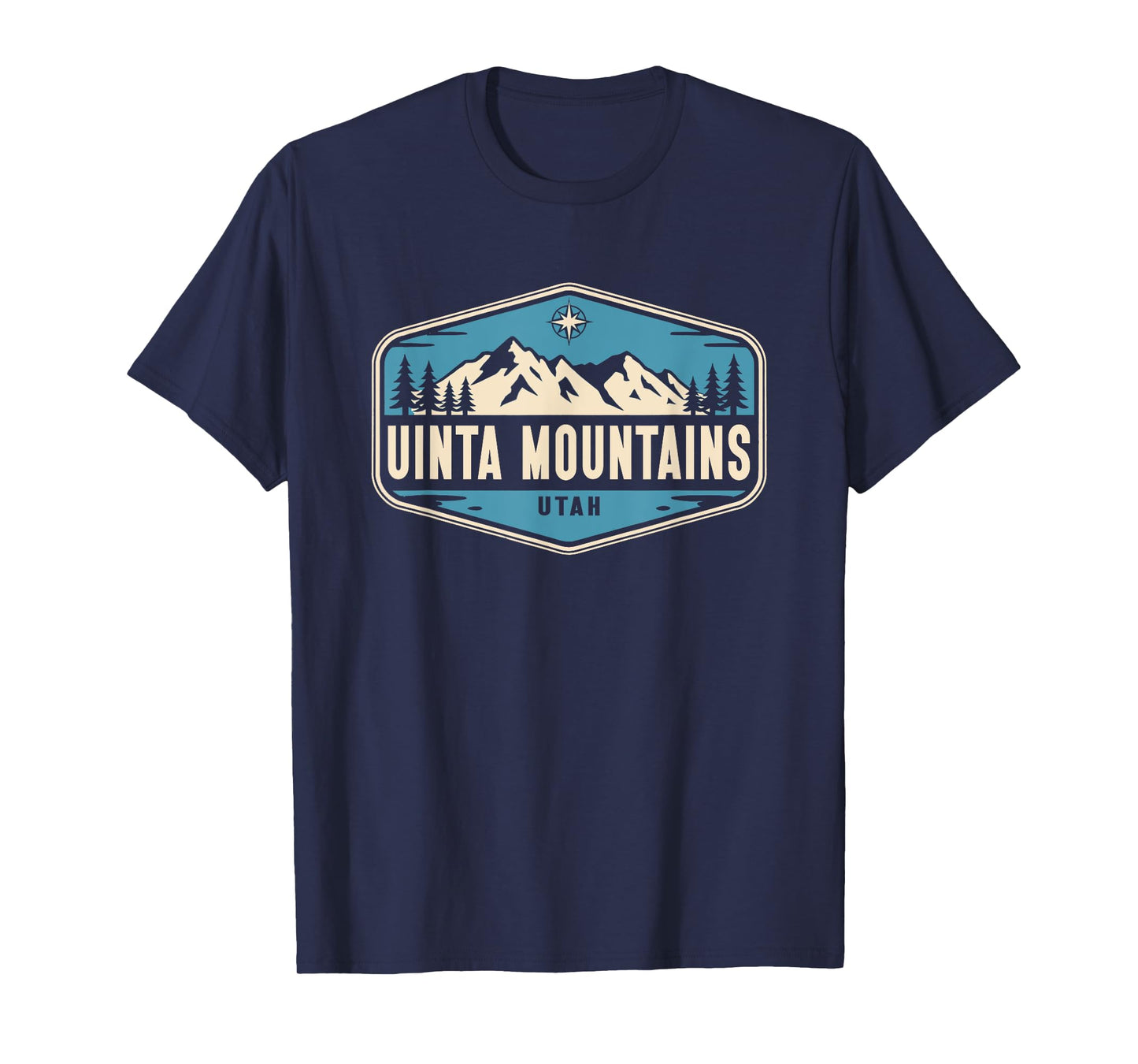 Uinta Mountains Utah Nature Mountain Graphic T-Shirt