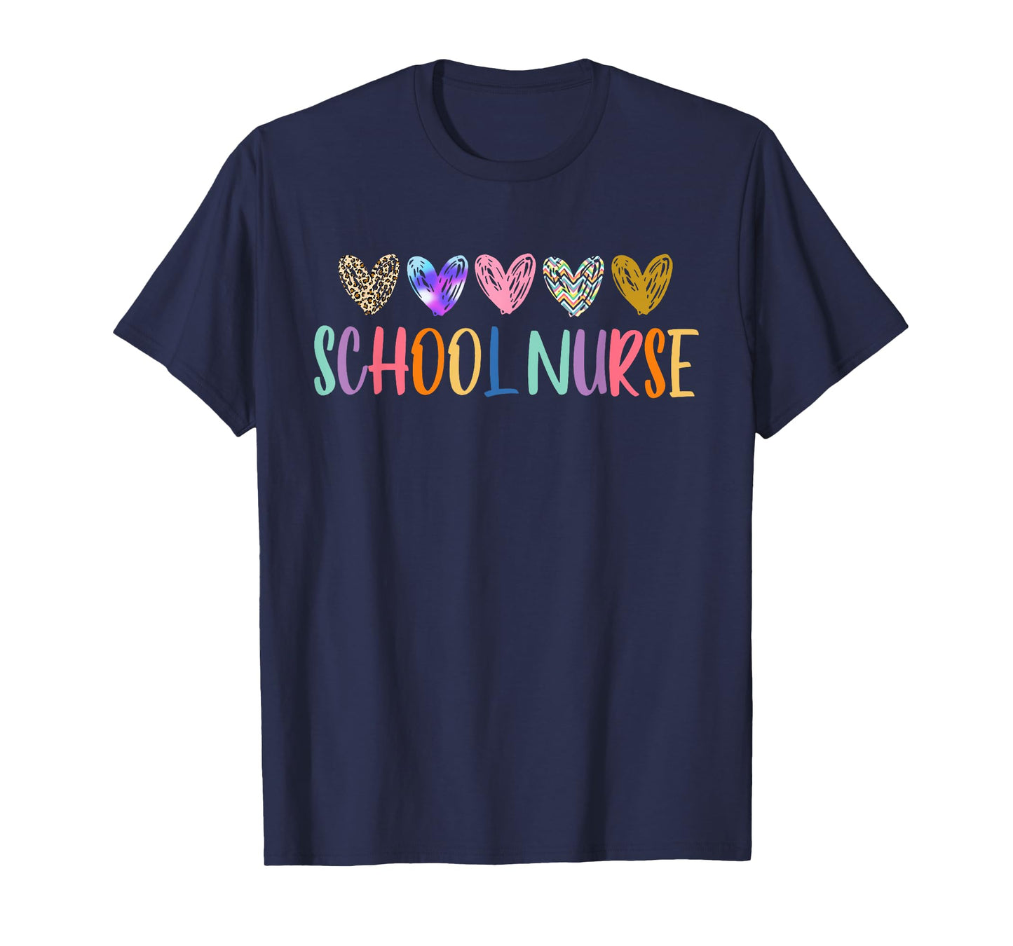 School Nurse Shirt Heart Nursing Nurse Day Nurse Week T-Shirt