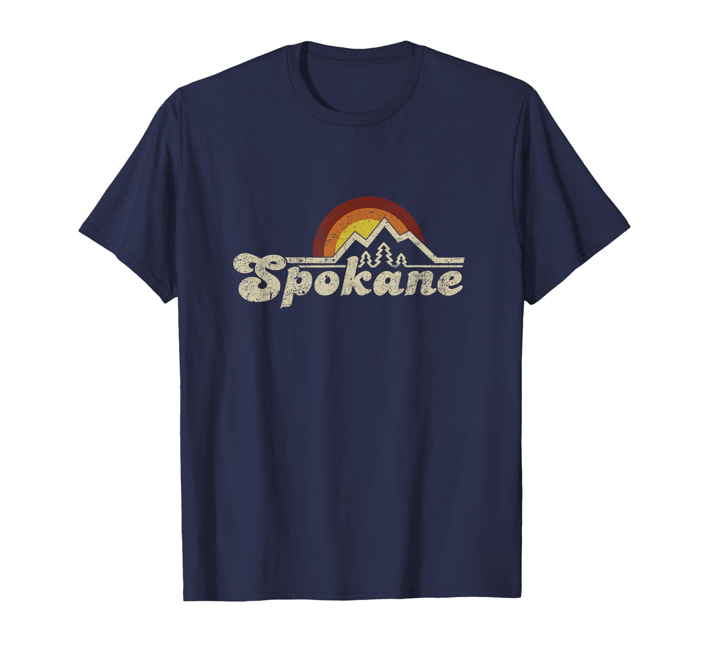 Spokane Washington retro vintage shirt and gift T-Shirt