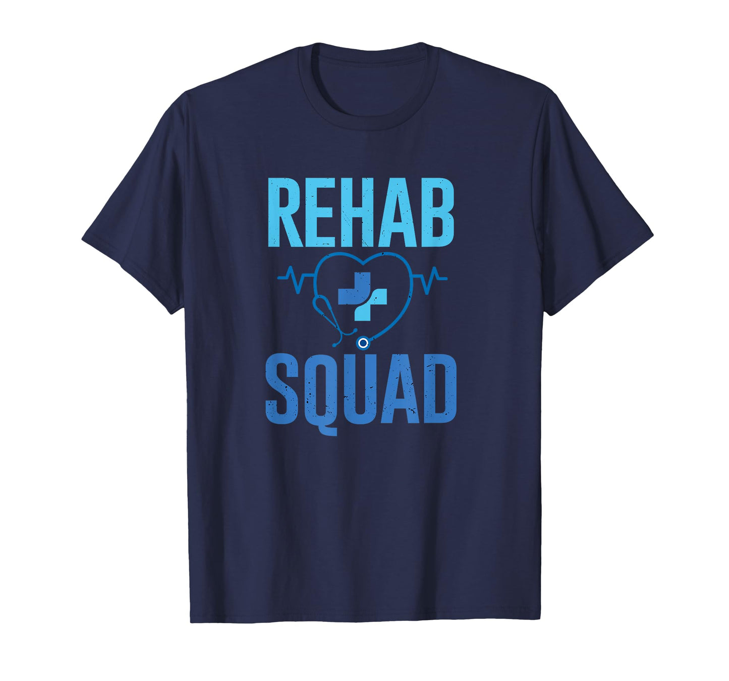 SHIRTSIDE Rehab Nurse Squad RN Rehabilitation Nursing T-Shirt
