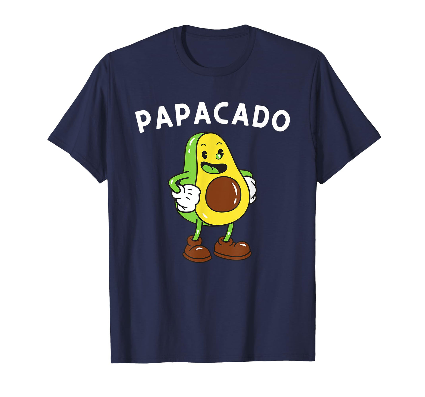 Papacado Dad Father - Avocado Lover & Guacamole Gift T-Shirt