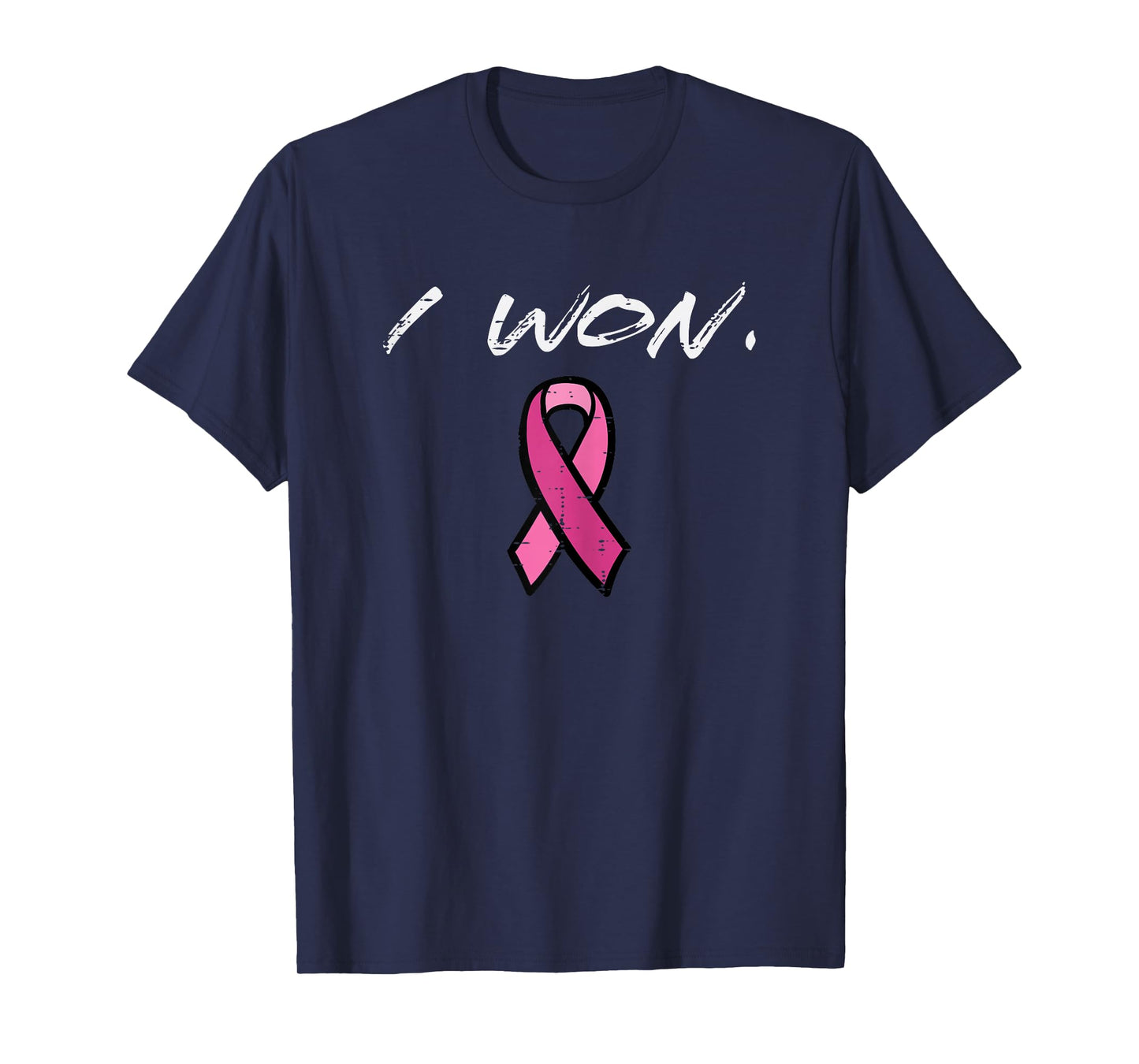 Breast Cancer Survivor I Won Pink Ribbon Awareness Women T-Shirt