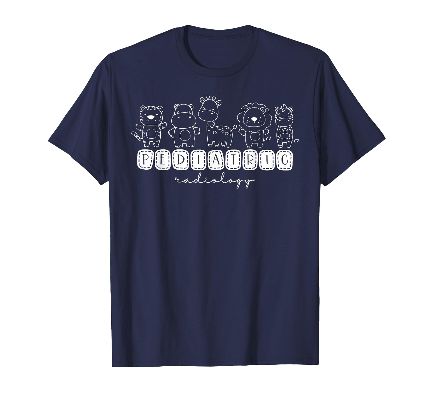 Cute Animals Pediatric Radiology PEDS Radiologist X-ray Tech T-Shirt